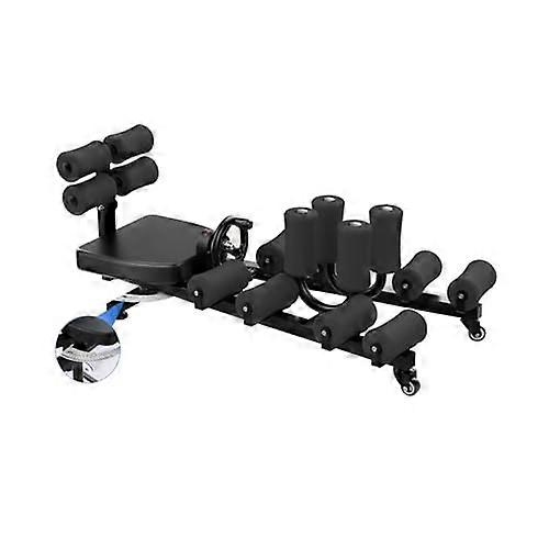 Adjustable Leg Extender for Improved Flexibility, 230° Range for Leg, Waist and Hip Alignment, Ideal for Home Fitness and Dance Training Black