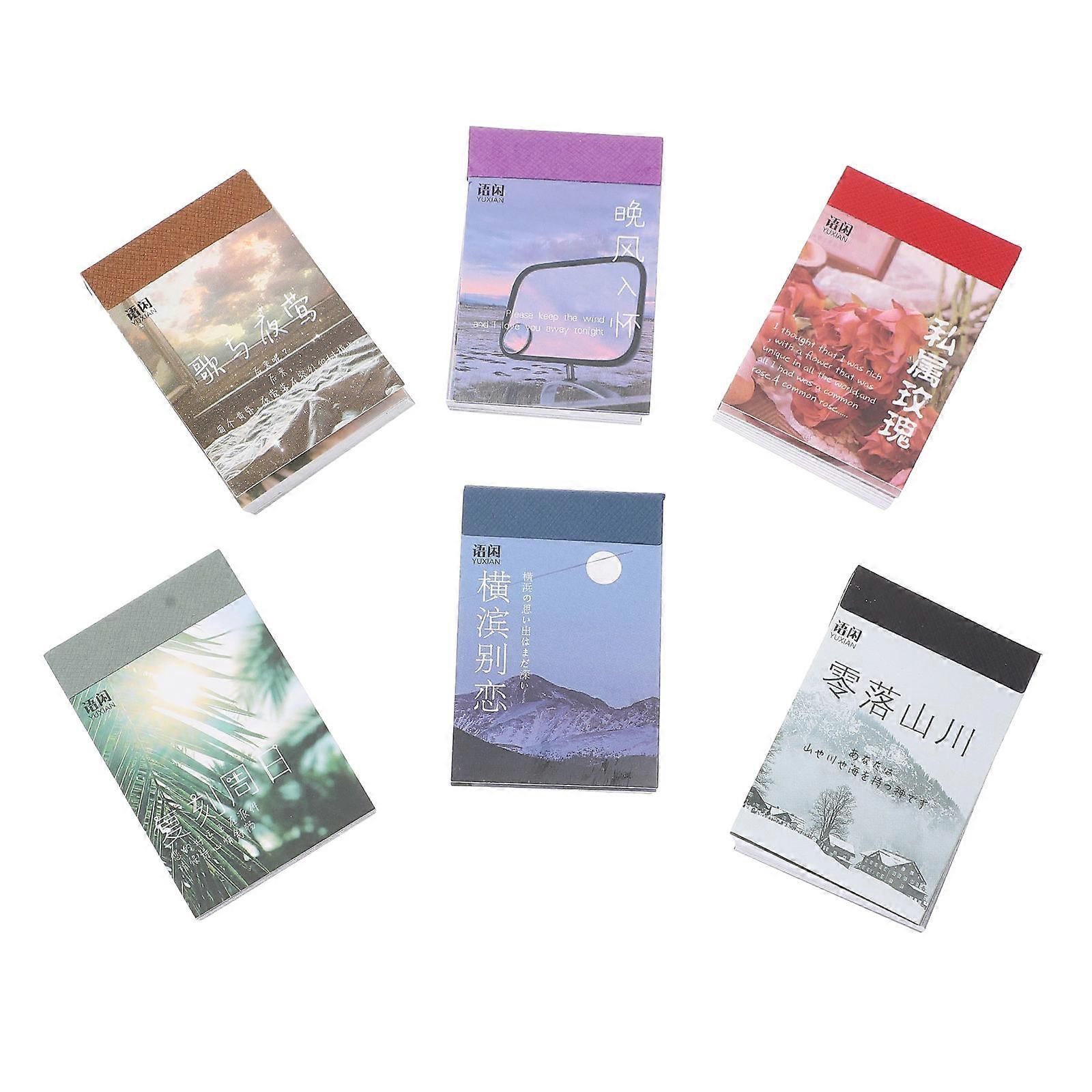 Sticker Packs Diary Stickers Labels Multi-Colored 6 Sets For Diy Projects present Making