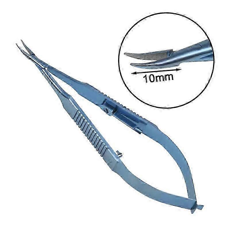 Locking Needle Holder Pliers for Ophthalmic Instruments in Titanium Alloy