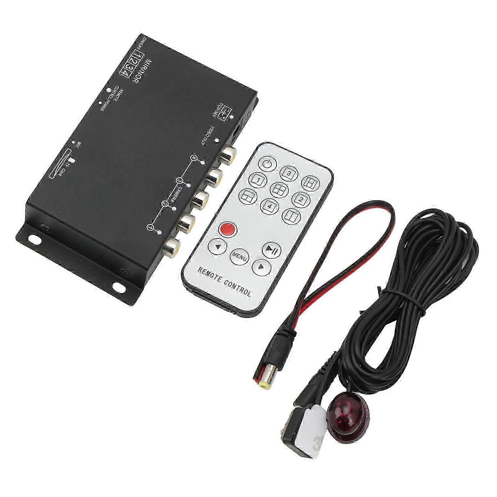 Universal Mini MDVR 4 Channel 720P DC9-36V for RV Van Truck