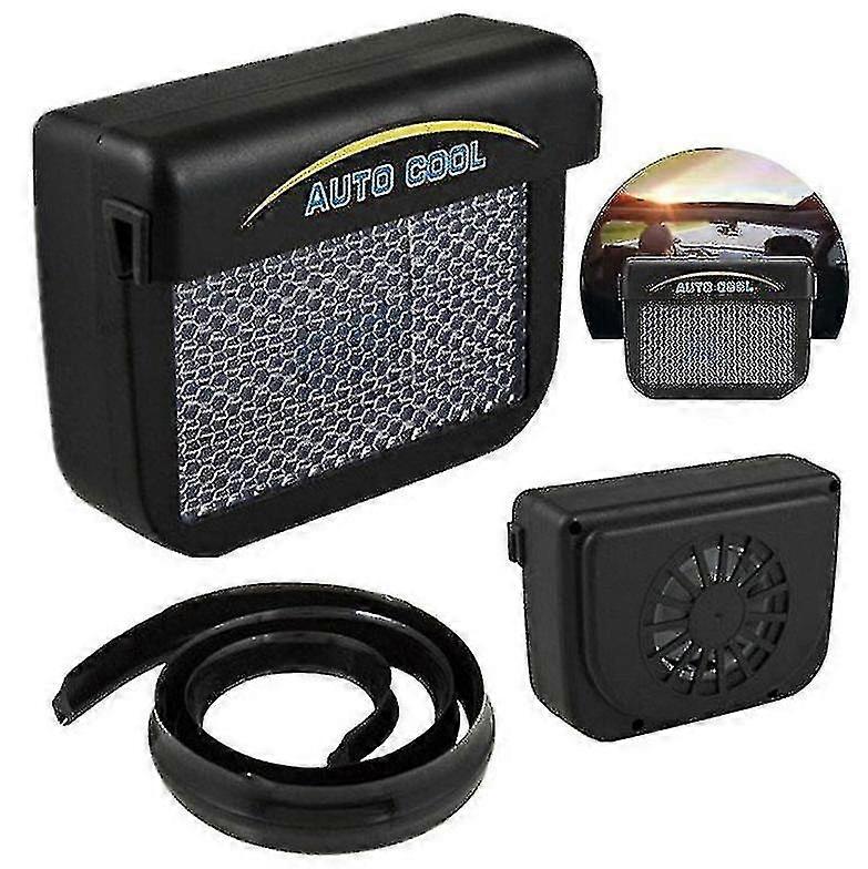 Solar Powered Auto Cooling Ventilation Fan for Windows