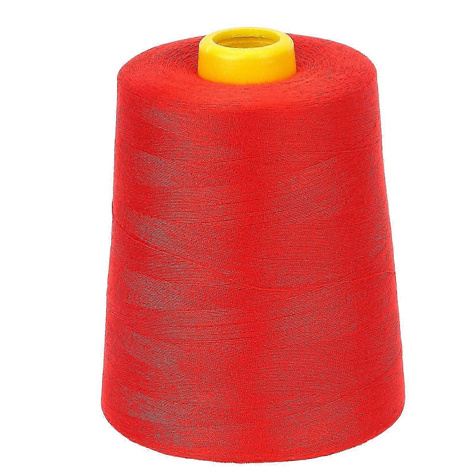 Sewing Thread 8000 Yards Assorted Colored Polyester Yarns for DIY Embroidery Machine Project112 Red