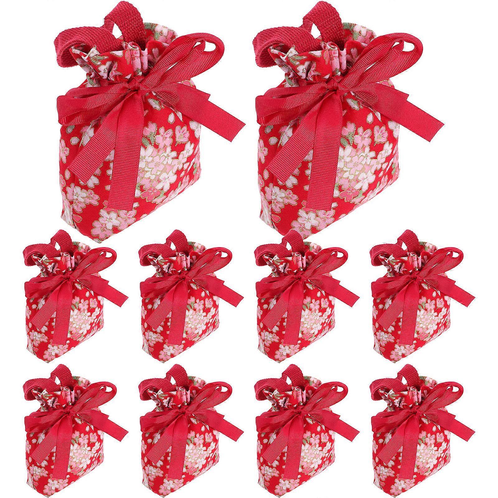 Sacs de conception élégants rectangulaires pour les femmes planificateurs d’événements Stockage 10Pcs