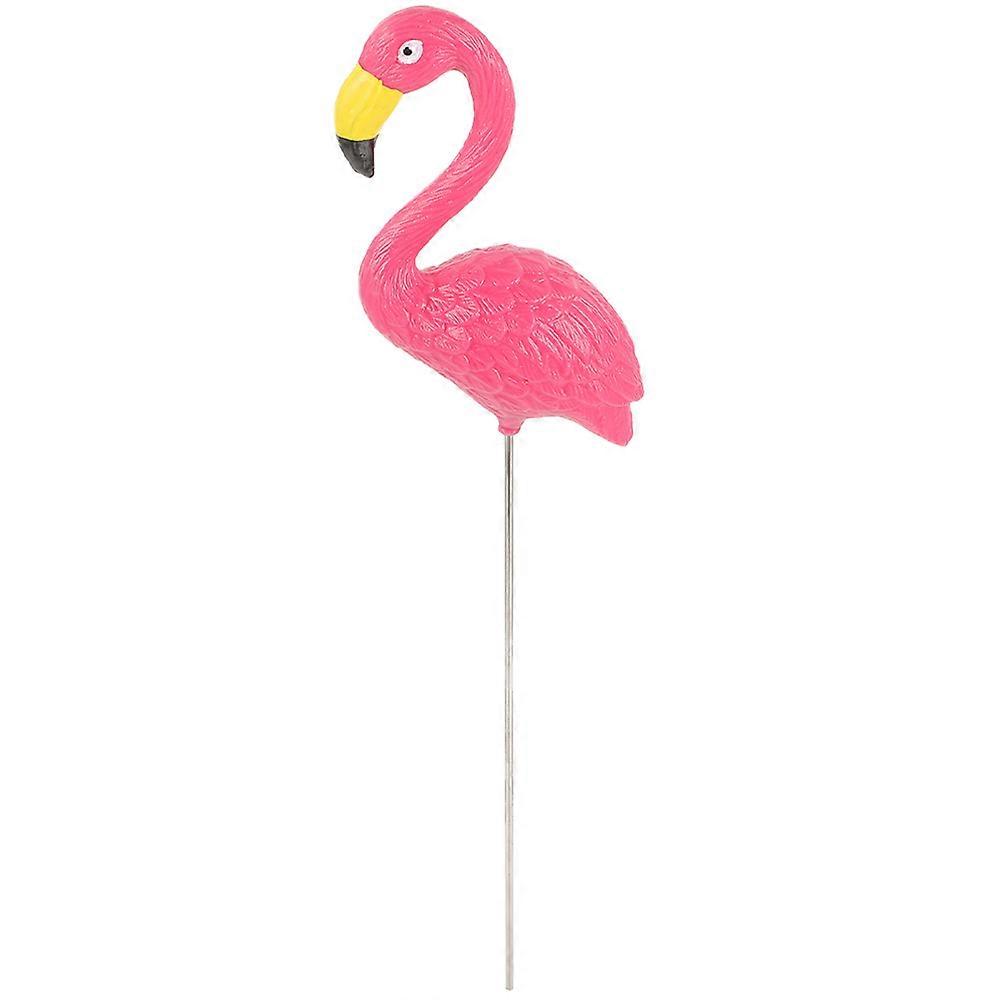 Garden Flamingo Outdoor Decorative Item Flamingo Shape Resin Durability 27.00X16.00X8.00CM 1Pcs