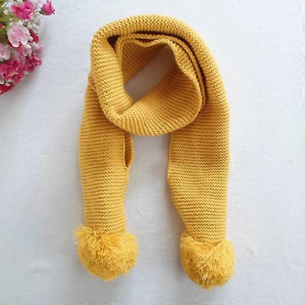 Warming Baby Scarf Comdortable Knitted Scarf Collar for Baby Girls