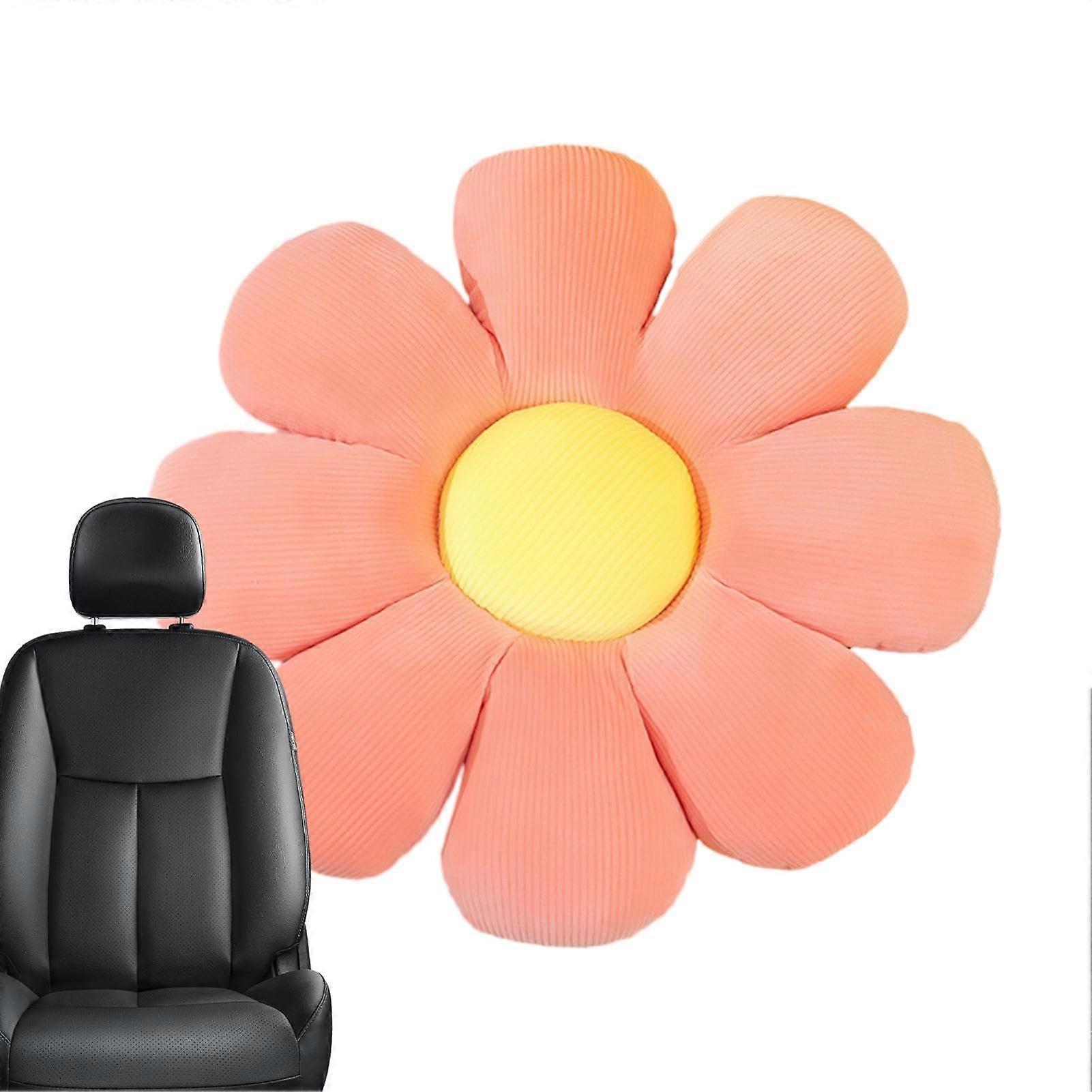 Daisy chair cushion – Plush flower floor pillow Cute pillow seat for living room, car, sofa, soft multipurpose cushion