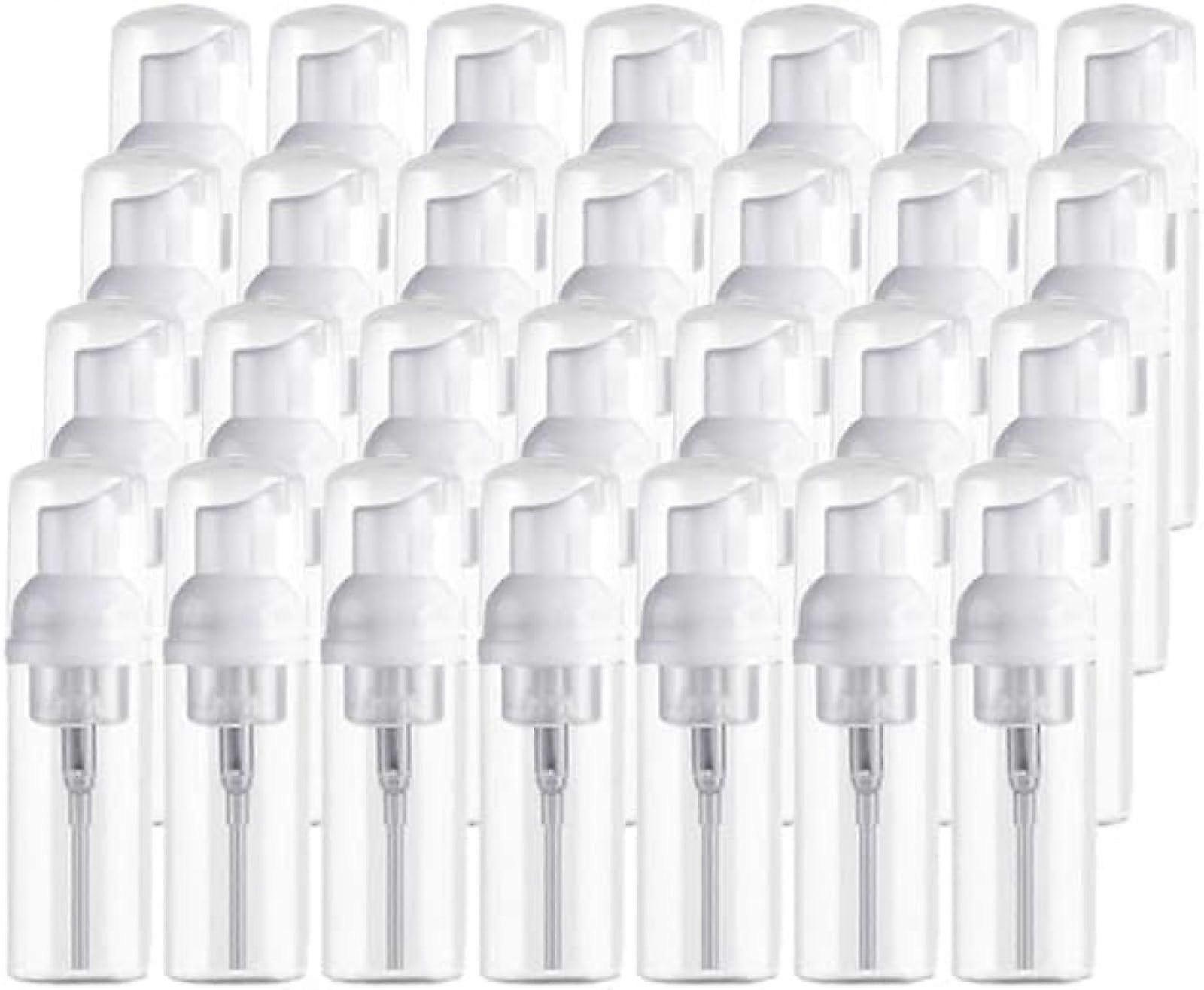 30/60/100 Ml Foam Pump Bottle Set - 28 Pieces Empty Cosmetic Bottle for Face and Eyelash Cleanser, Plastic Soap Dispenser
