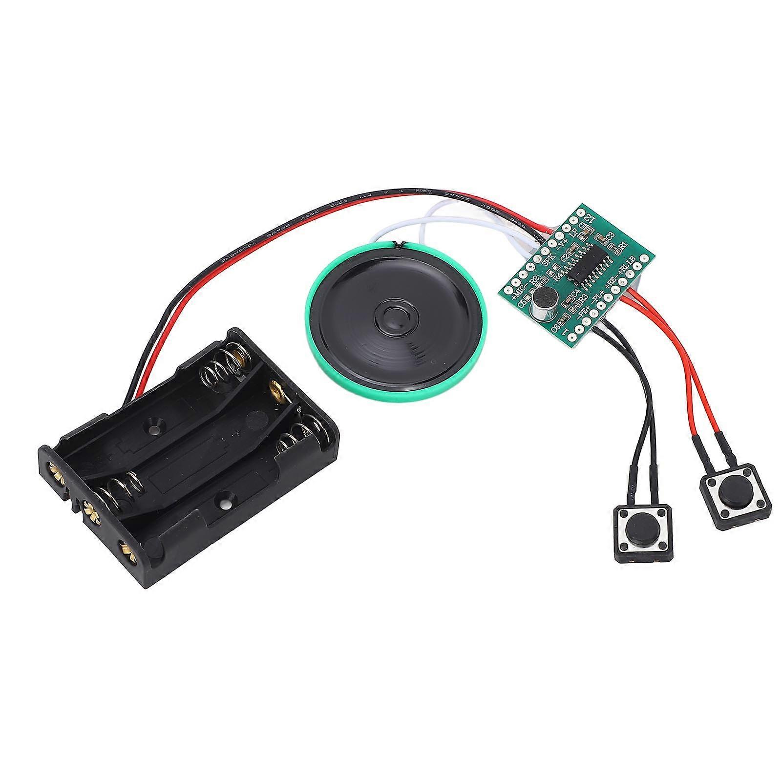 4 Minutes Module Button Control Music Sound Talk Recordable Chip for DIY o Cards Xmas Gift Boxes