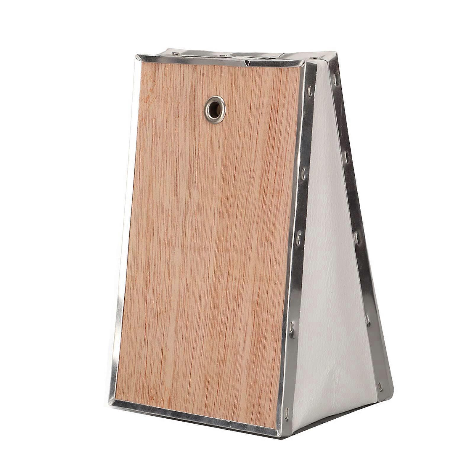 Smoker Bellow Bee Live Smoker with Heat Resistant PVC Leather Beekeeping Tool Portable Plywood Box with Clip