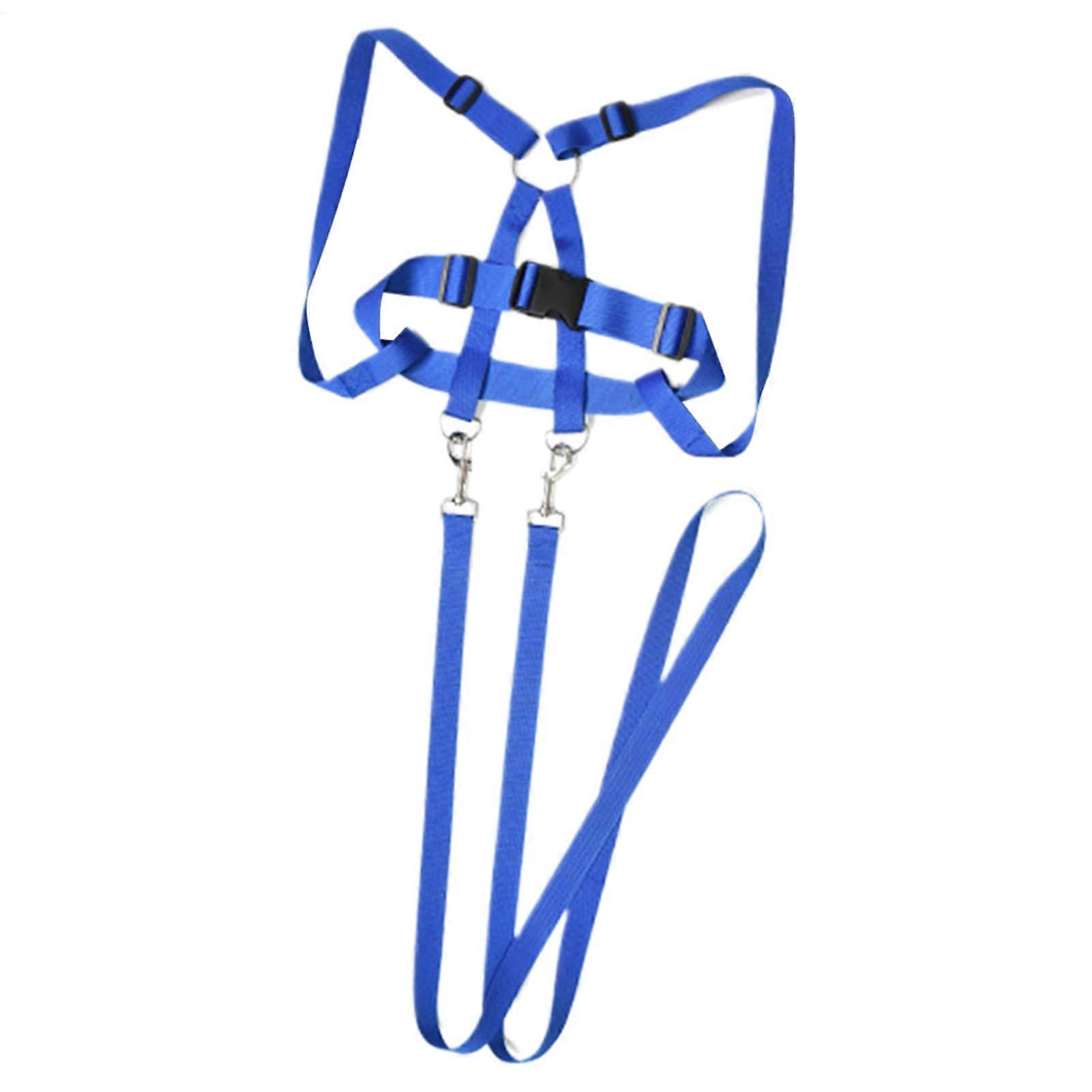 Kinder Pferdegeschirr Toy Reins for Children's Horses, Riding Equipment RolePlay Accessory for Girls Aged 3 and Up, Blue
