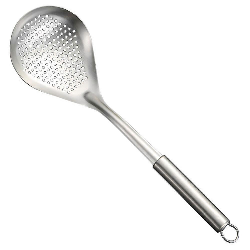 Stainless Steel Filter Spoon Effort Saving Food Preparation Home Users 1Set