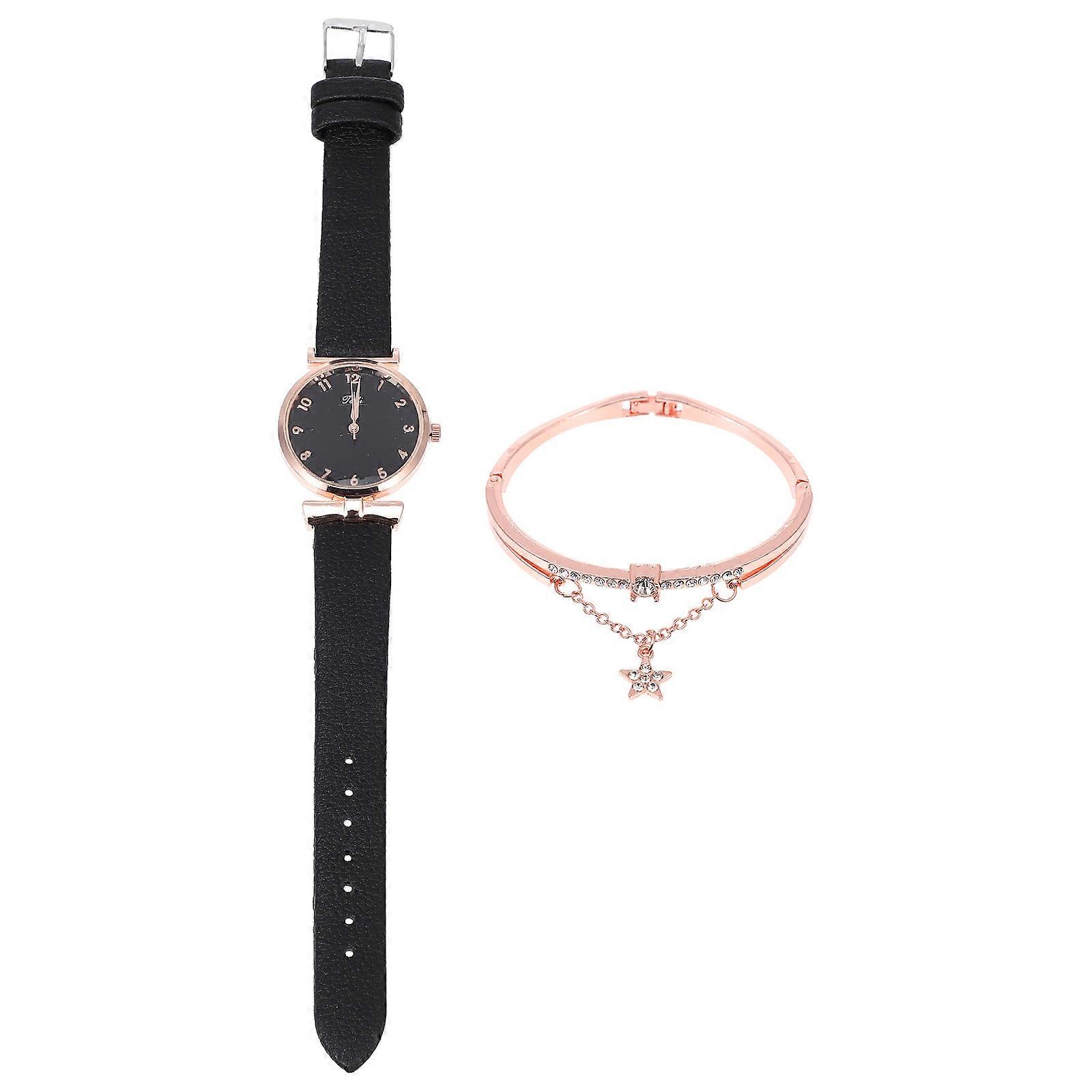 Ladies Bangle Watches Elegant Style Durable Material 1Set