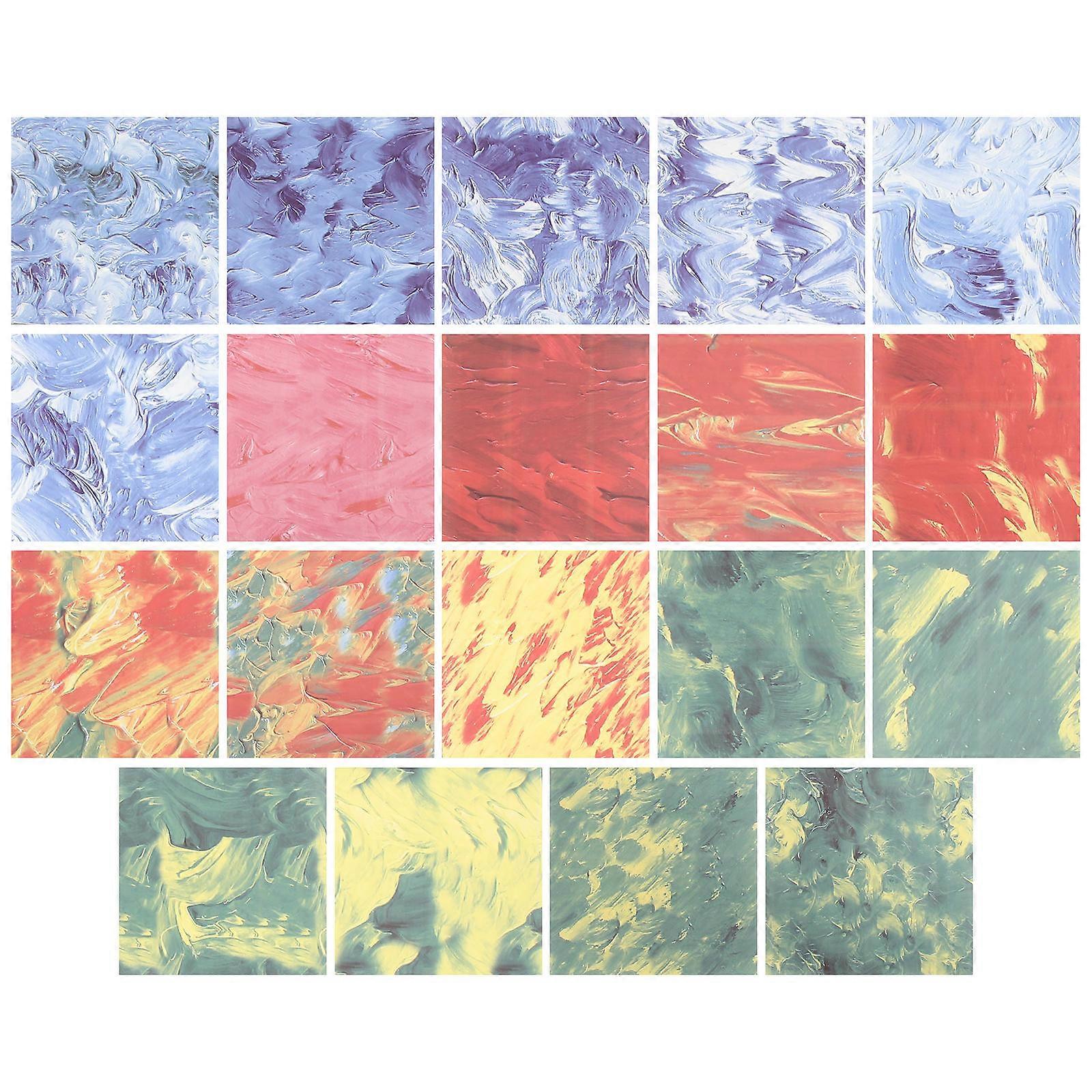 19pcs Multi Function Infusible Sheets for DIY Transfers on Shirts, Mugs & More – Easy to Use with Vibrant Patterns for Home Decor & Craft Projects