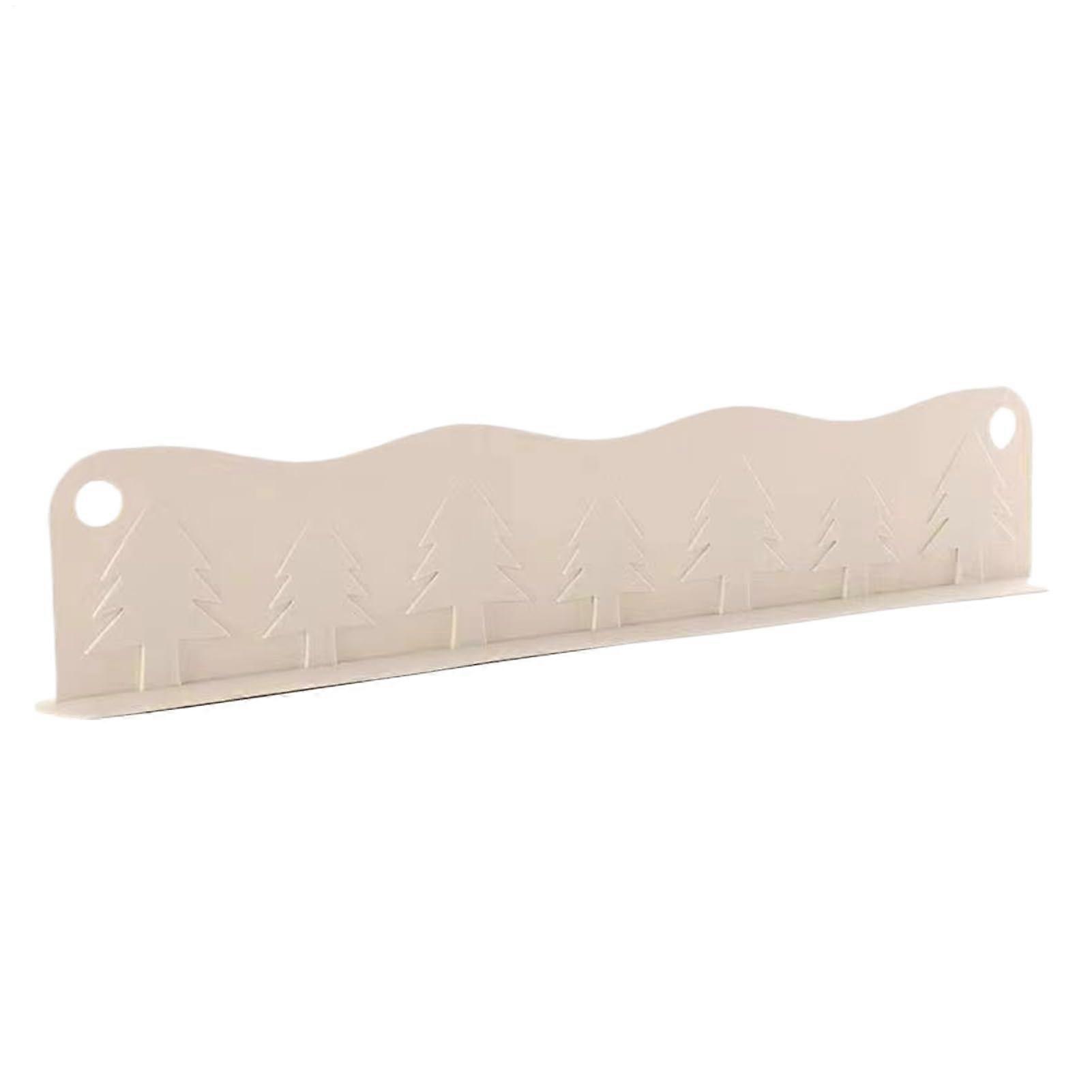 Waterproof Sink Splash Guard with Removable Suction for Kitchen Bathroom Beige