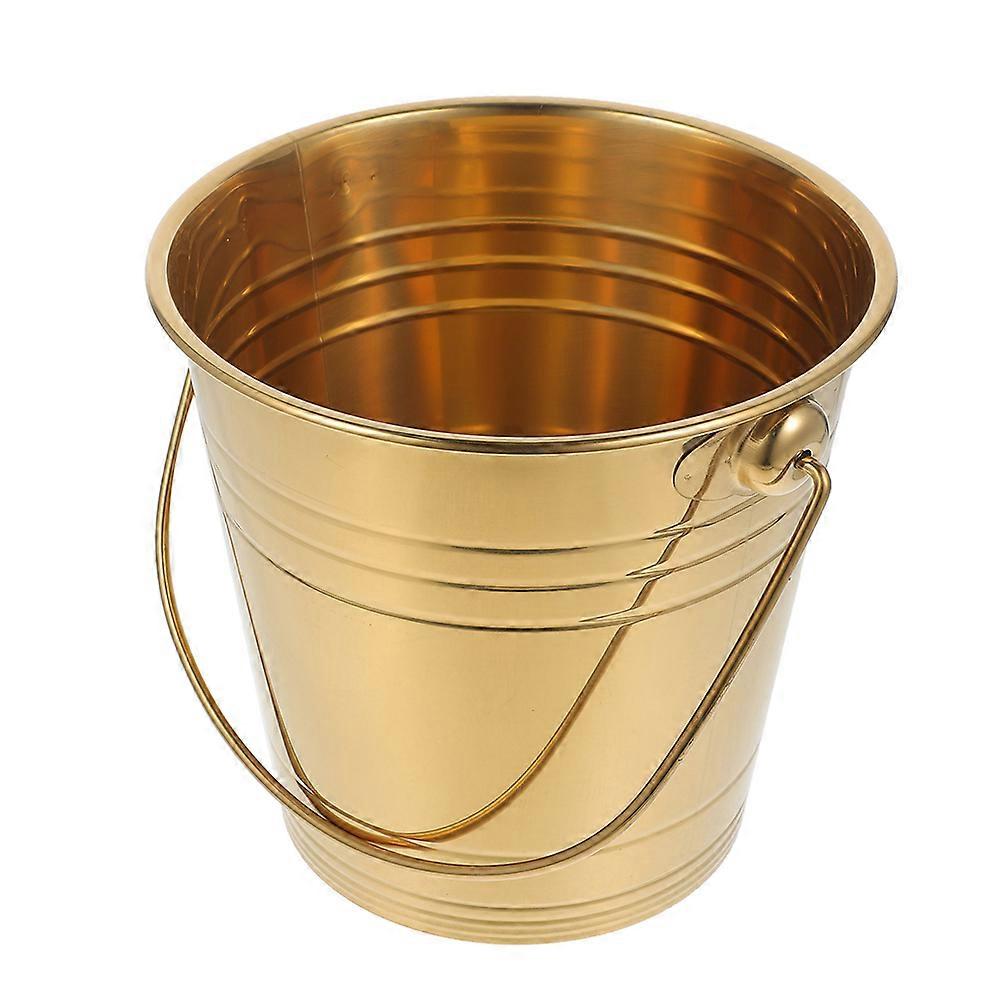 Portable Ice Storage Bucket with 1 Set Ice Cube Container for Handy Use Wine and Beer Cooling