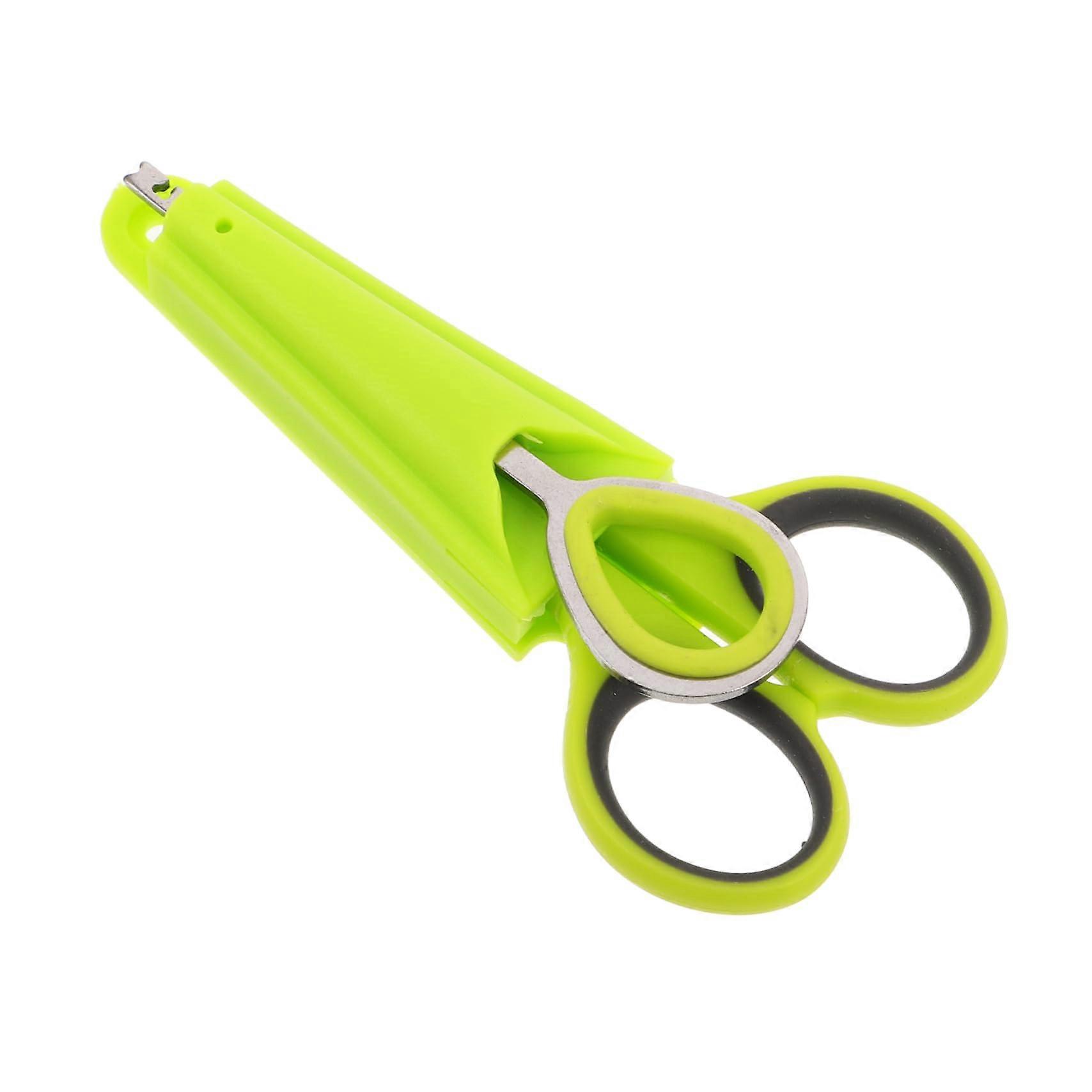 3-in-1 Fishing Scissors with Hook Remover, Durable Angler Tools for Tackle Box, Fishing Accessories, Multi-Function Design