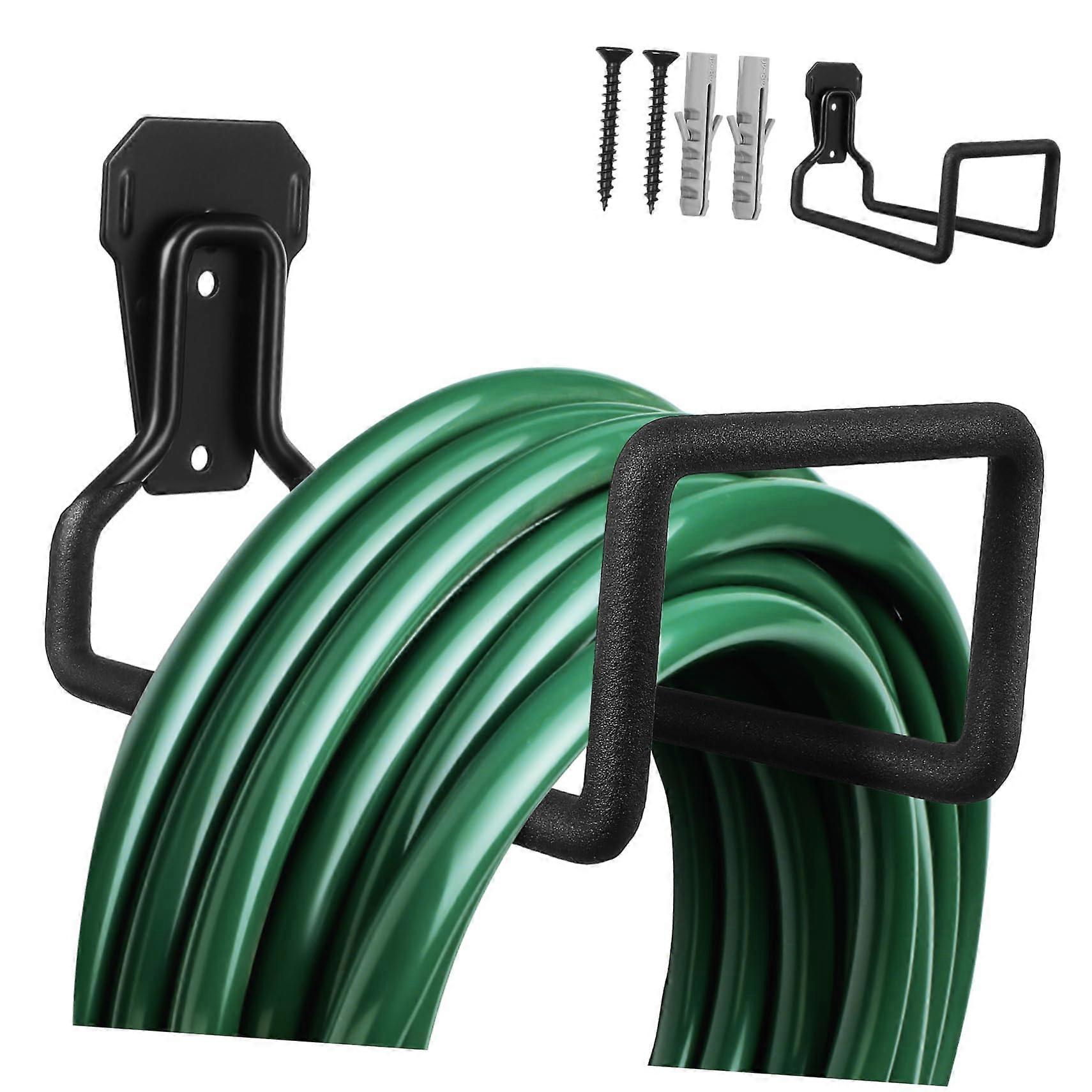 Hose holder for garage
Sturdy wallmounted hooks for garden hoses
Heavyduty design
Easy installation
Versatile outdoor use