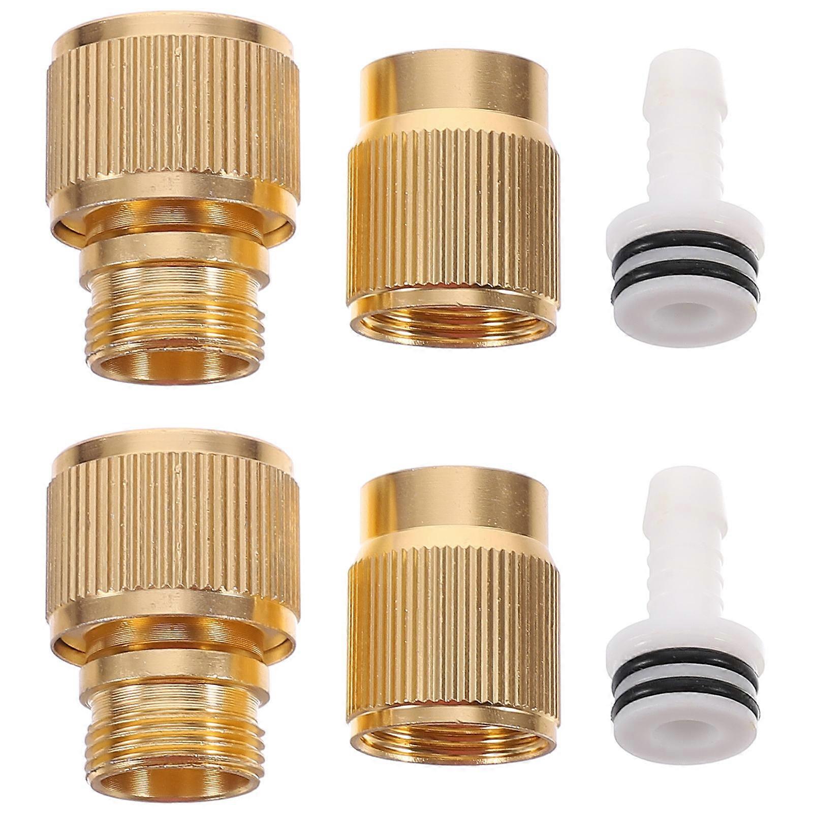 Garden Hose Quick Connector Set For Hose Accessories Practical And Durable Fine Workmanship Quick Disconnect 2Pcs