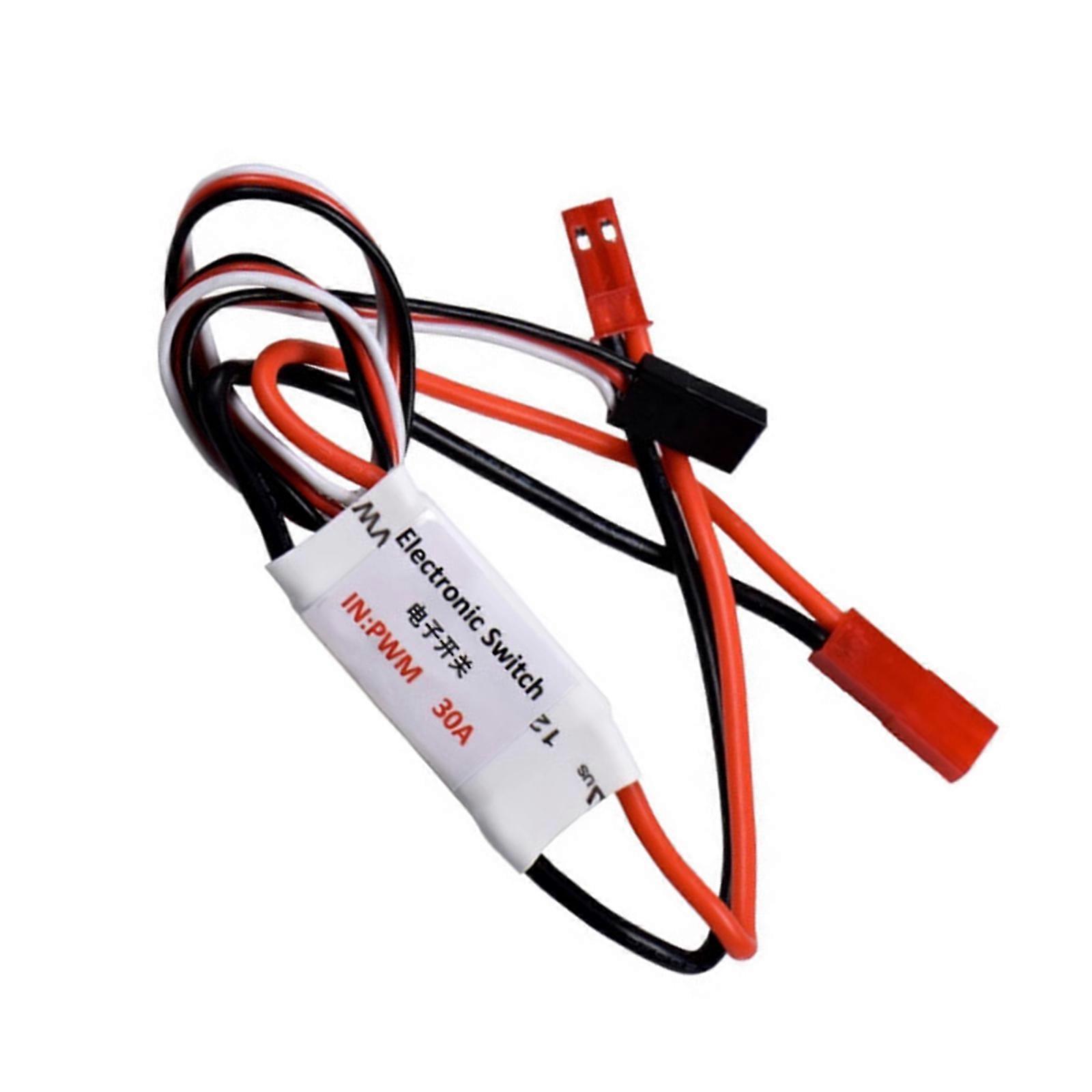 Electronic Switches 2A/20A/30A Relays Module Transmitters Controls For Remote Controls Model Drones Aircraft Toy Multicolor