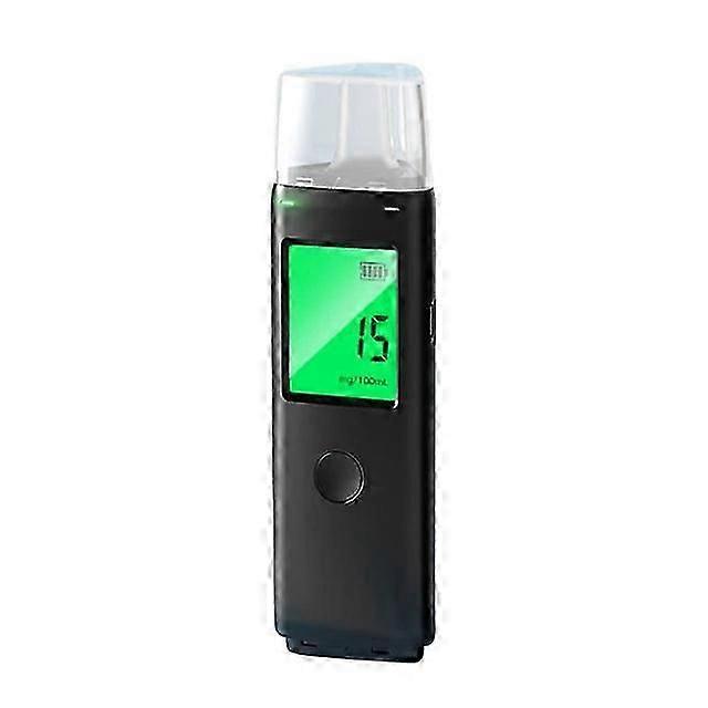 Professional Breathalyzer Alcohol High Accuracy Digital Display Portable Rechargeable Breath Tester Tool With Mouthpiece
