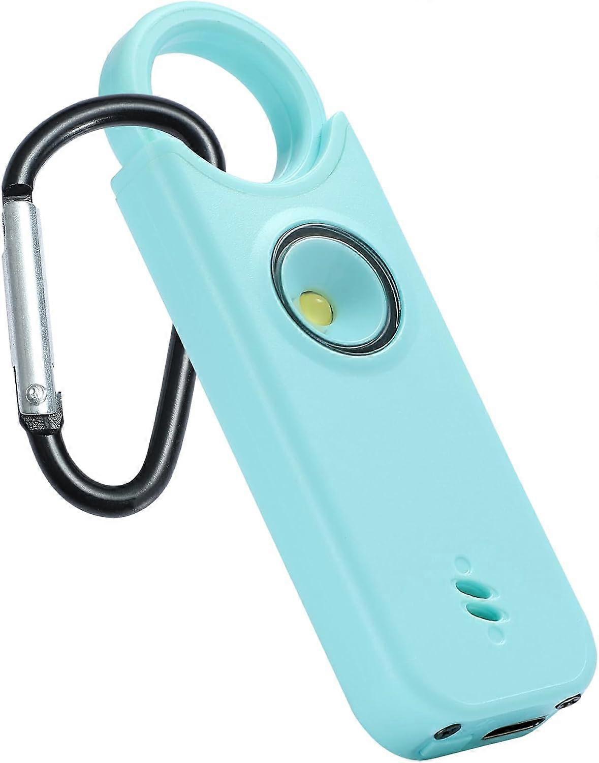 Personal Safety Alarm - 135dB Ultra Loud Siren with LED Strobe LightCompact Keychain , Emergency Flashlight & Vibration Alert(Blue)