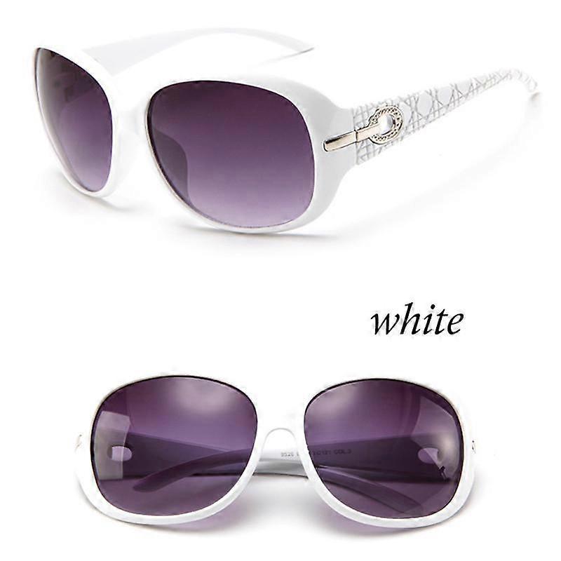 Eyewear driving uva polarized women's round retro big