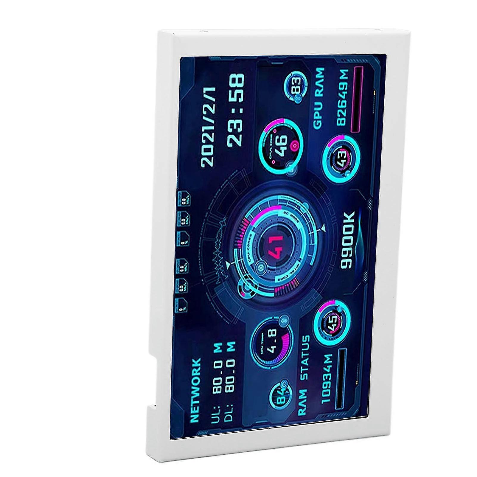 5-Zoll-Computer-Temperaturmonitor IPS-USB-Mini-Bildschirm PC-Sensor-Panel-Display PC-CPU-GPU-RAM-Datenmonitor für Windows 