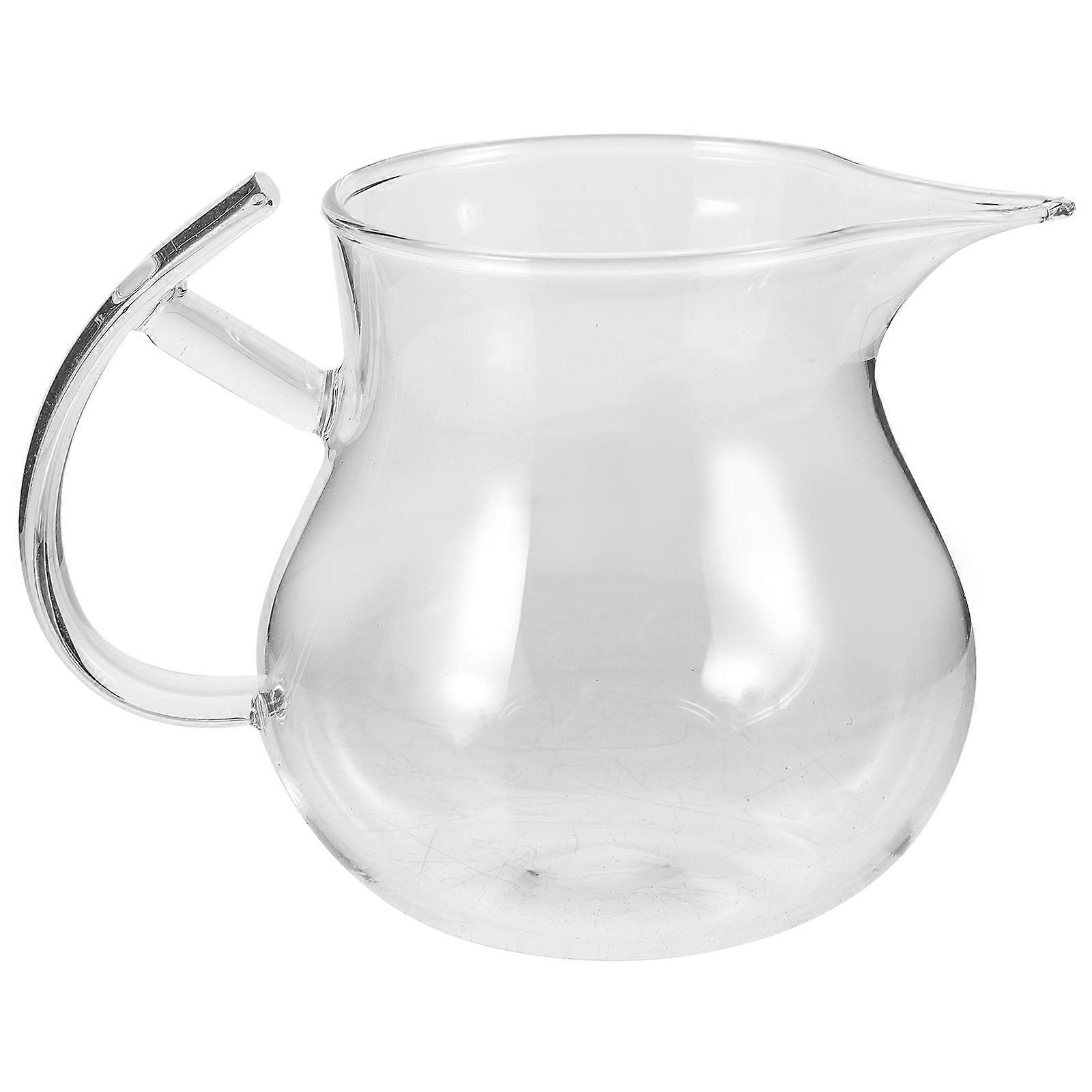 Transparent Glass Tea Cup for Home Enjoyment and Gatherings with Design