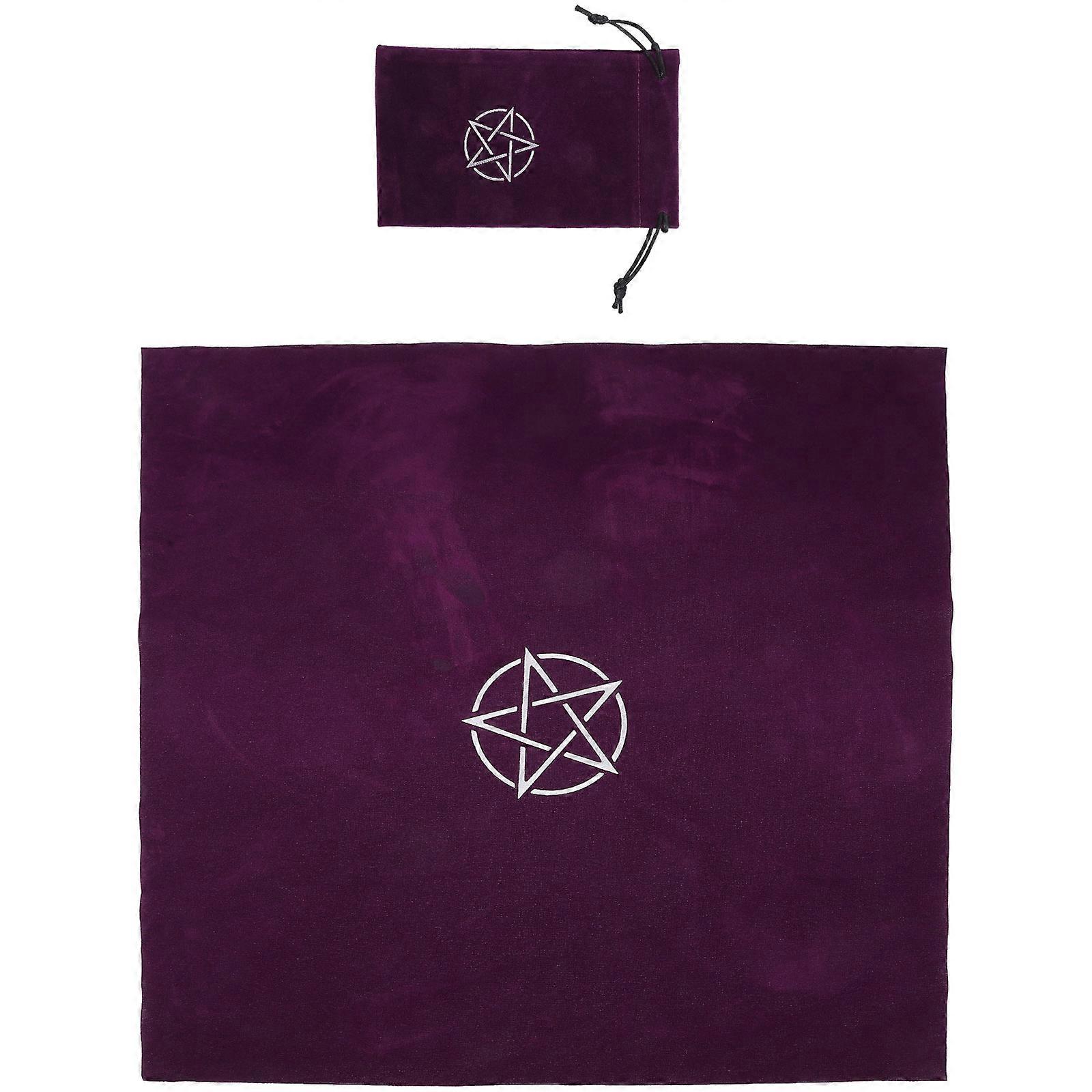 Tarot Divination Tablecloth Set 5 Designs for Altar, Prop, and Reading Use by Counselors and Therapists