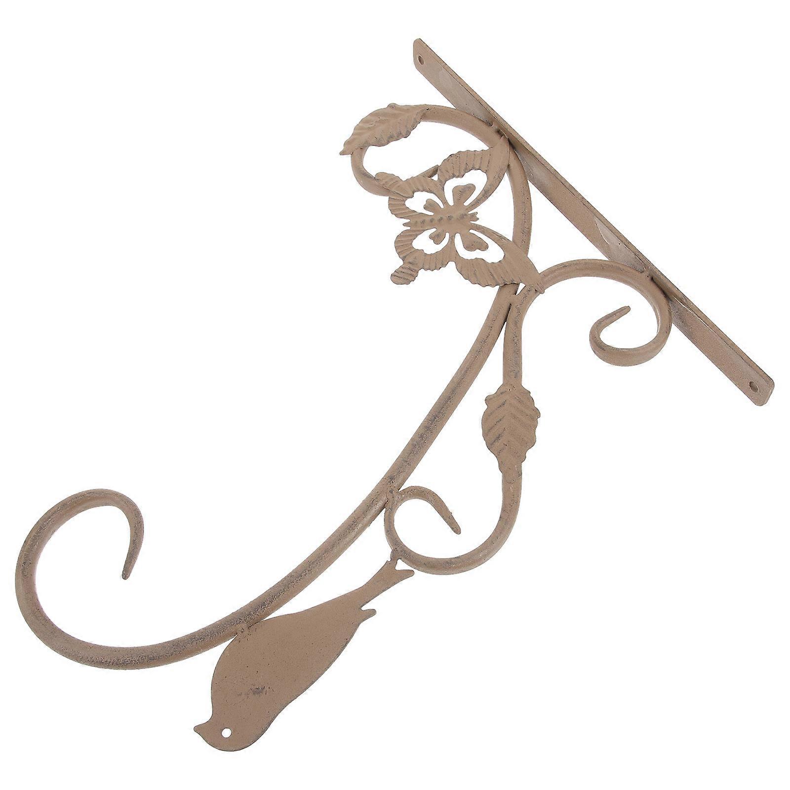 Indoor Wall Mount Planter Hook Durable Hanging Basket Brackets 1Set