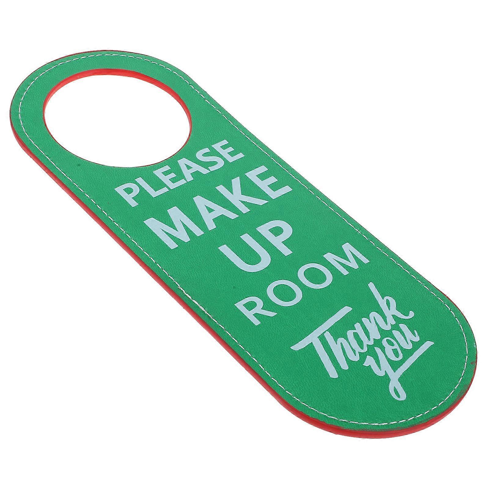 MLINS Do Not Disturb Door Sign Please Knock Room Sign 2pcs Double Sided Door Hanger Sign
