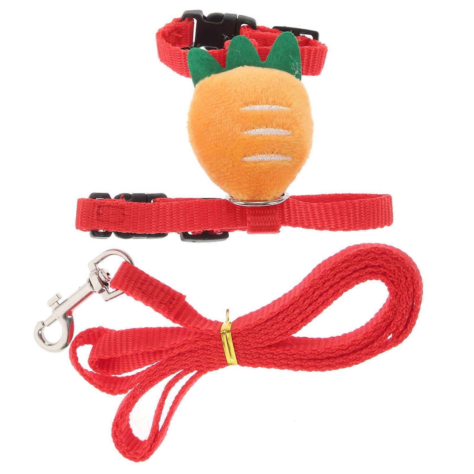 Durable Small Pet Harness Vest for Hamsters, Bunnies, and Rats – Includes Leash for Outdoor Adventures and Parties