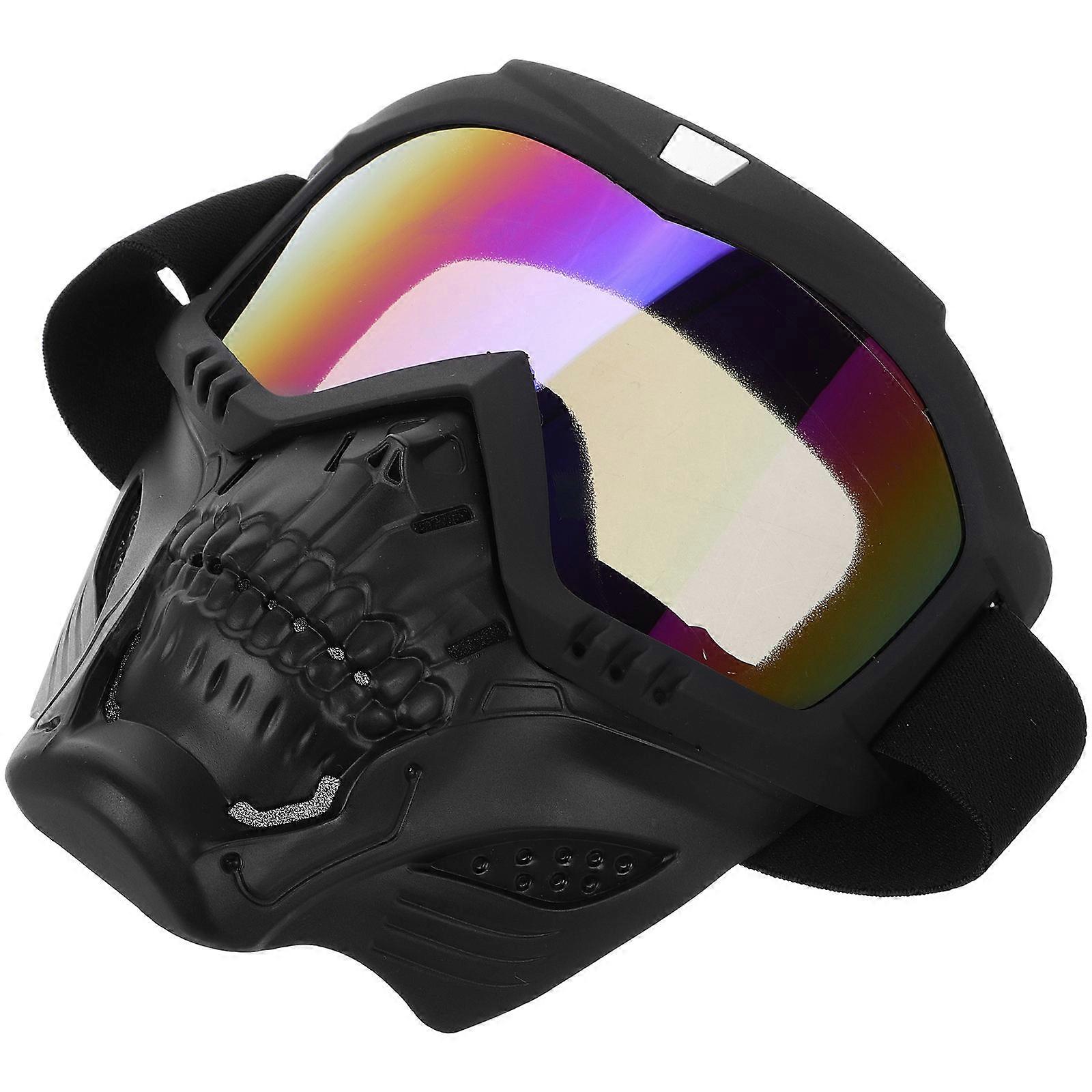 Durable TPU Snow Goggles with 100% UV Protection and Comfortable Fit for Outdoor Adventures Multi