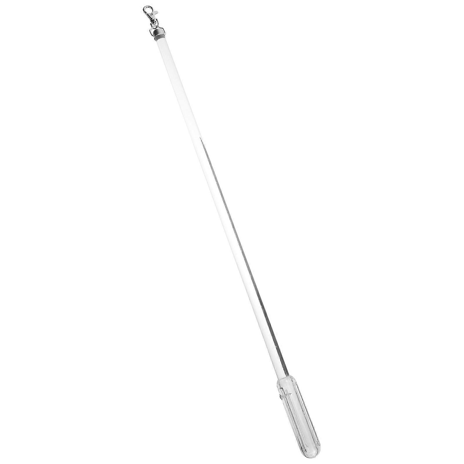 Curtain Pull Wand for Venetian Blind Silver Acrylic Reusable and Easy to Use
