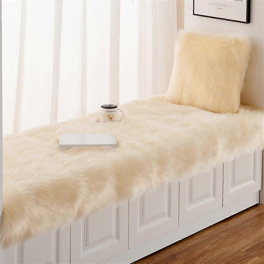 Plush Thickened Bay Window Sill Bench Cushion, NonSlip Tatami Cushion Pad Ref: 4949