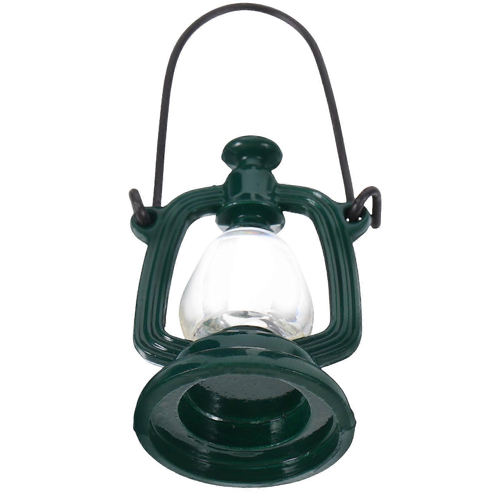 Dollhouse Resin Kerosene Lamp Miniature Kerosene Light Set