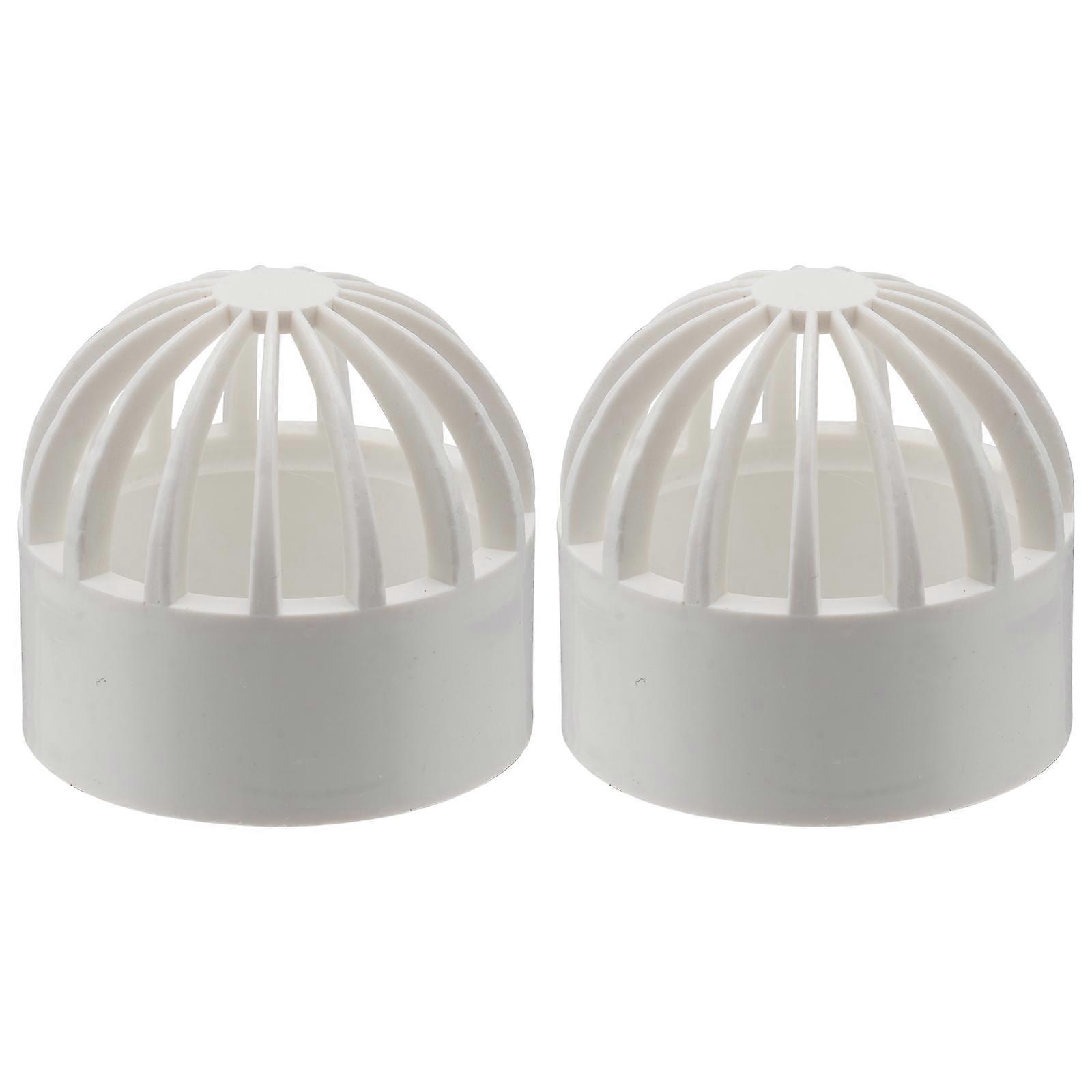 Filtre Ekranı Akvaryum Bakımı İçin Geçirgen Kapak Fishpond Yuvarlak Şekil PVC Malzeme 2 Adet