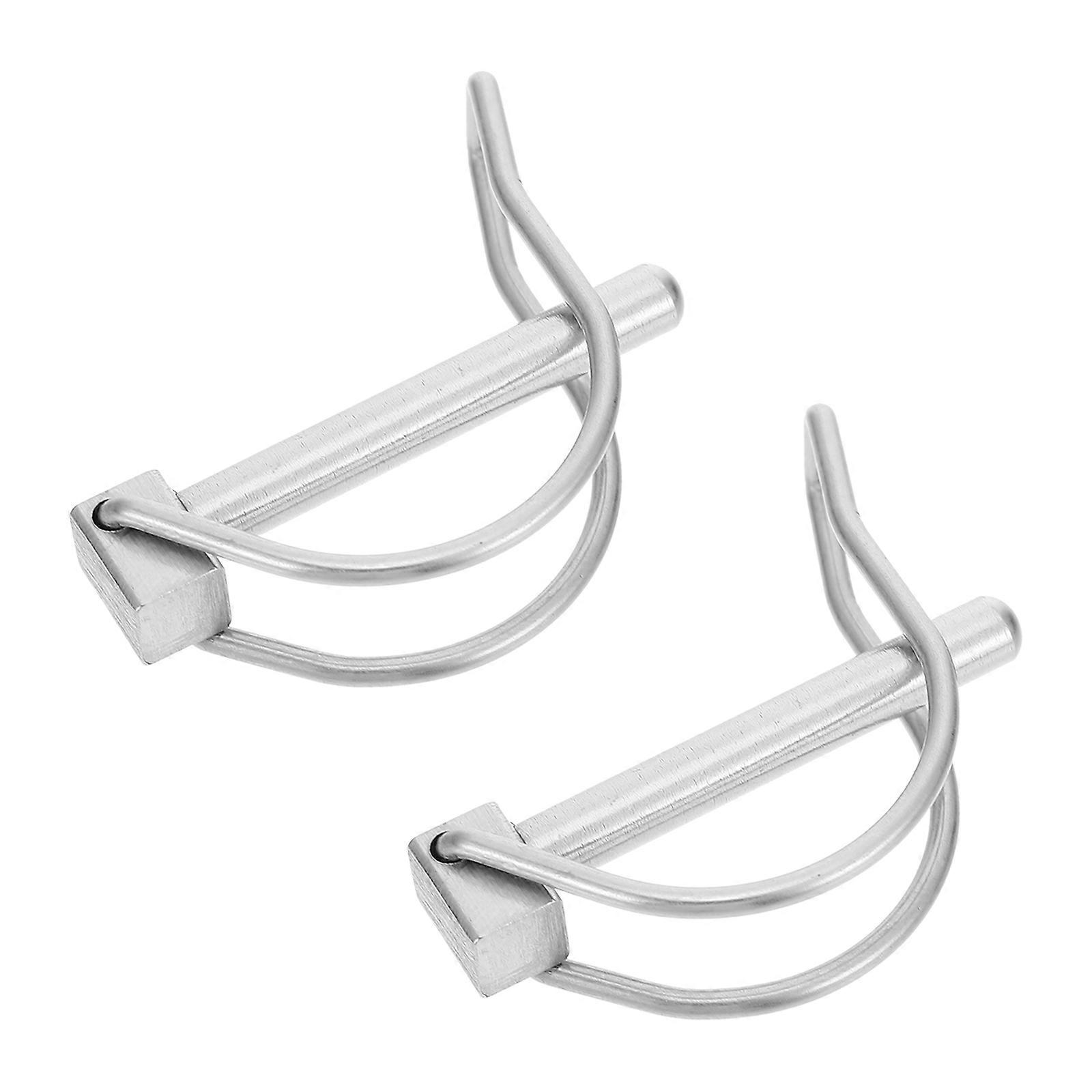 Boat Trailer Safety Pin 2 Set Release Designed For Use In Farming Lawn Equipment And Truck Parts Tasks