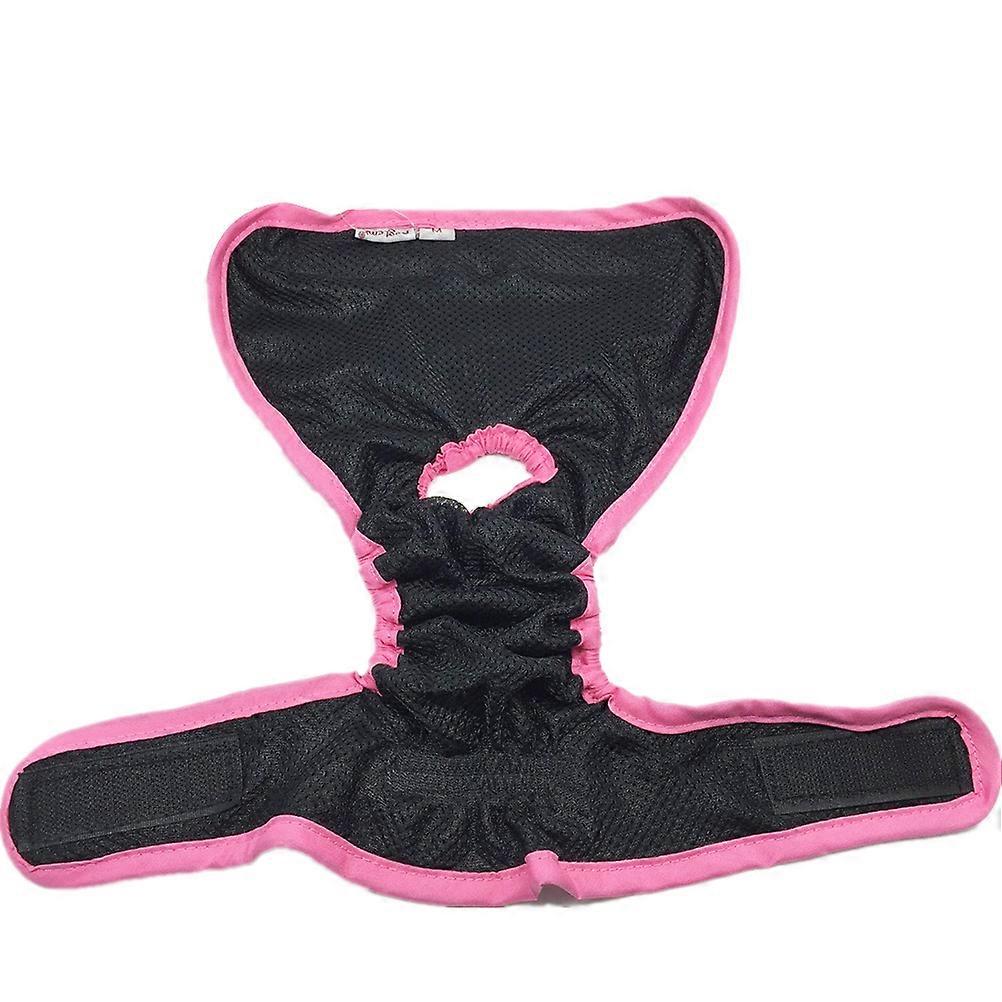 Black Cotton Dog Sanitary Pants for Female Dogs in Season with Leak Proof Protection and Breathable Layer 1 Piece