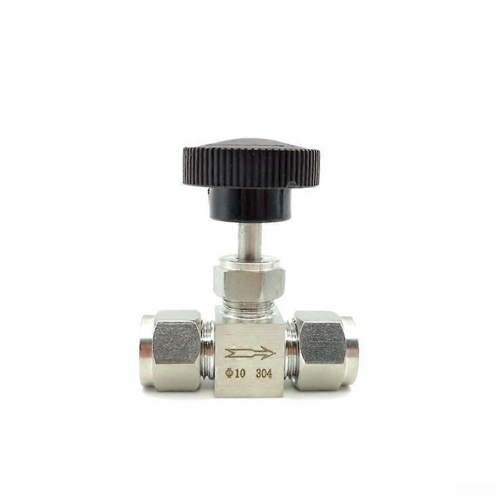 Quick installation, adjustable needle valve, OD 34681012 mm, stainless steel 304 (Φ4 mm) Φ4mm