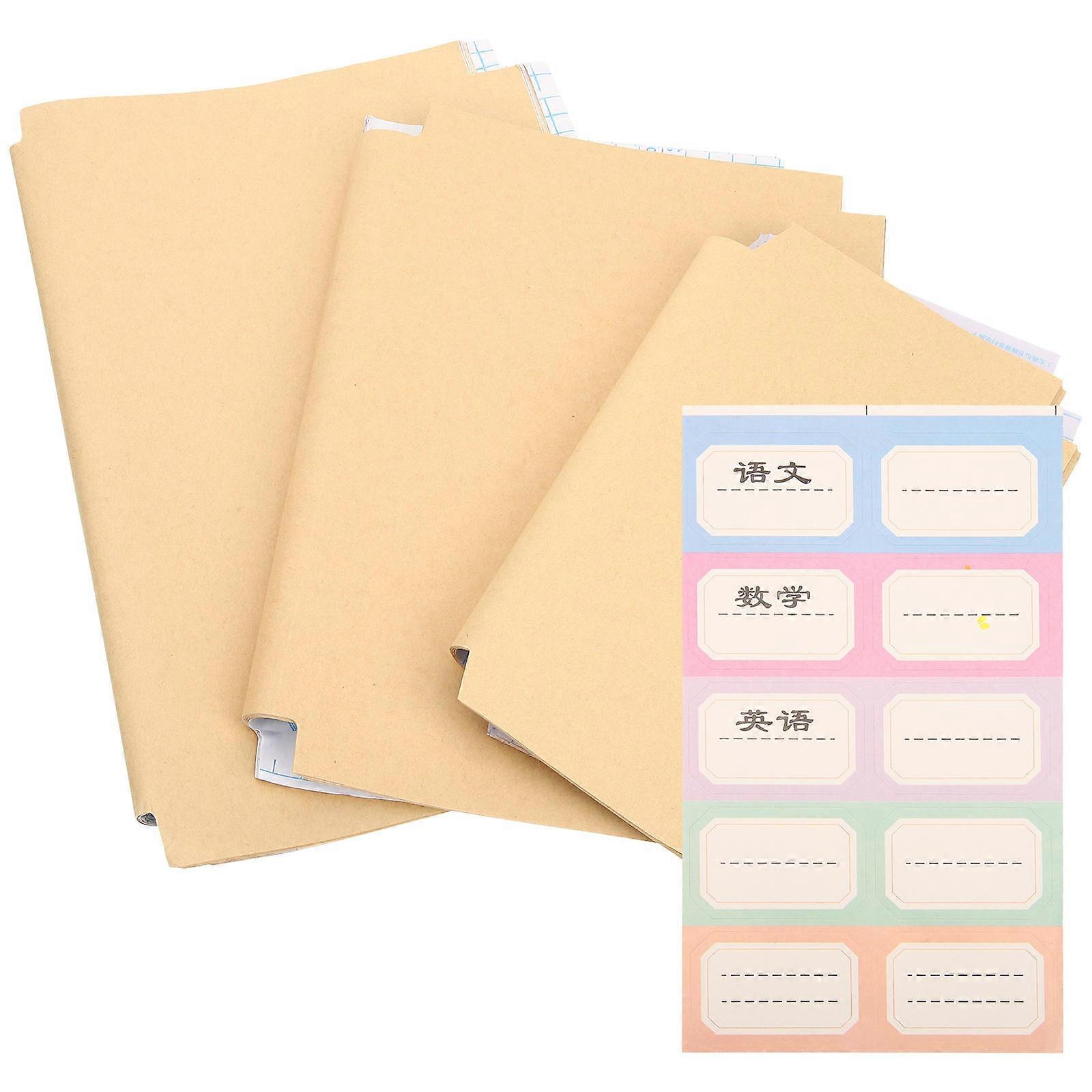 Book Jacket Covers 30 Sheets For Office Use With Fine Craftsmanship And Details In Multi Color