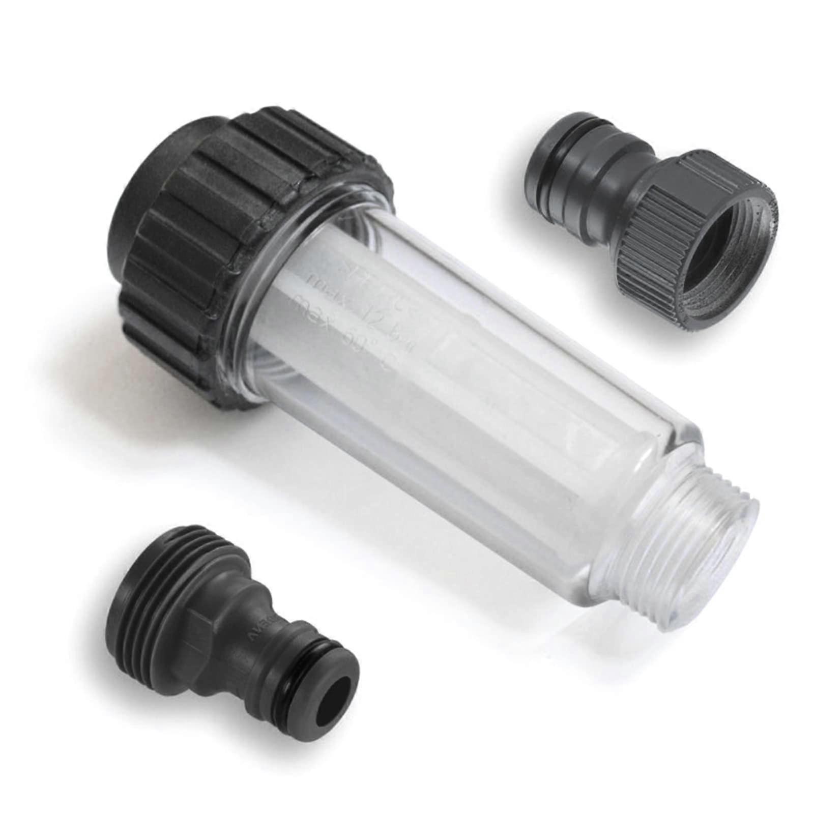 10.2 cm High Pressure Cleaner Filter for K3, K4, K5 - Garden Hose Sediment Filter Attachment