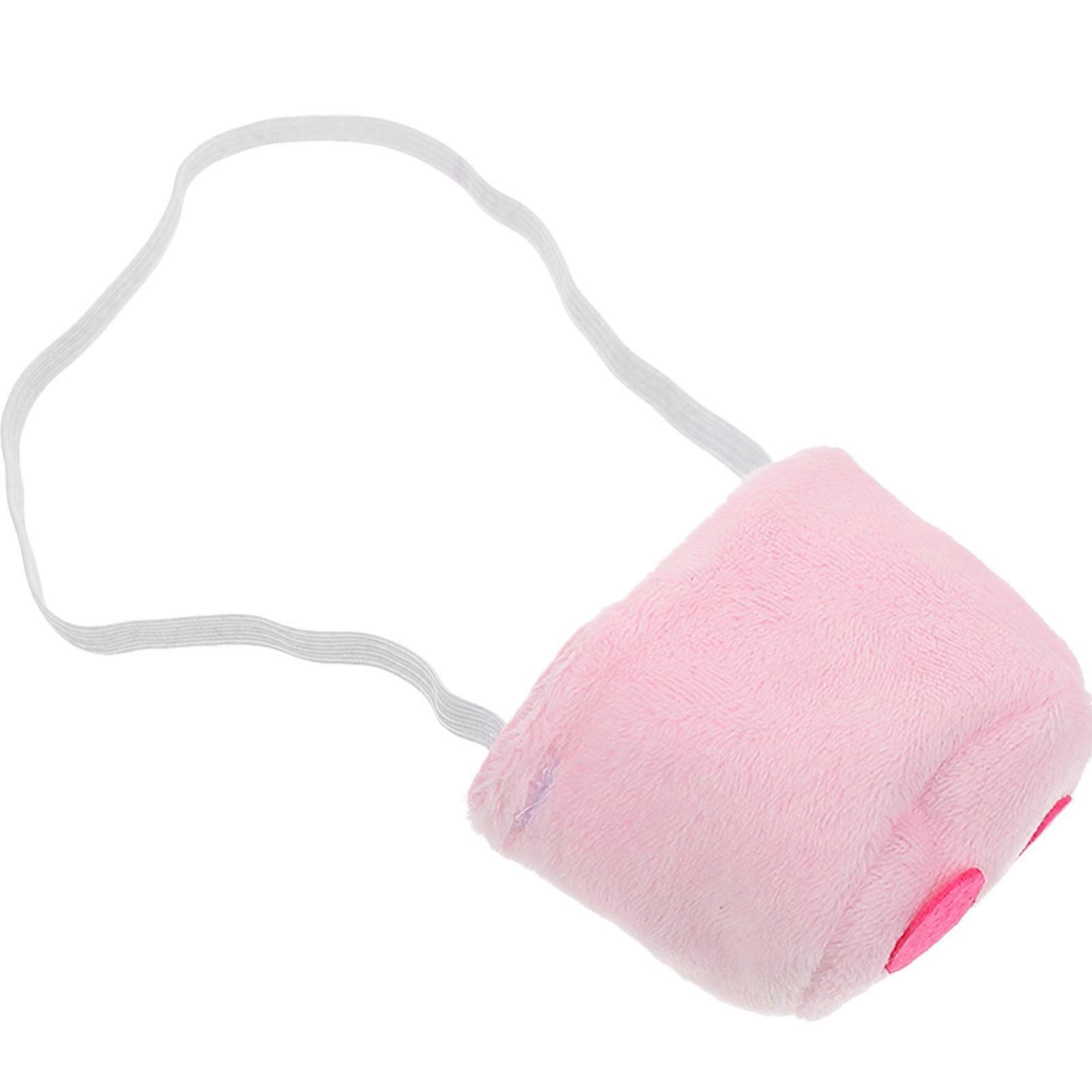 Pig Nose Plush Costume Accessory Adorable Animal Theme Prop for Cosplay Halloween Parties and Stage Performances Soft Comfortable Design
