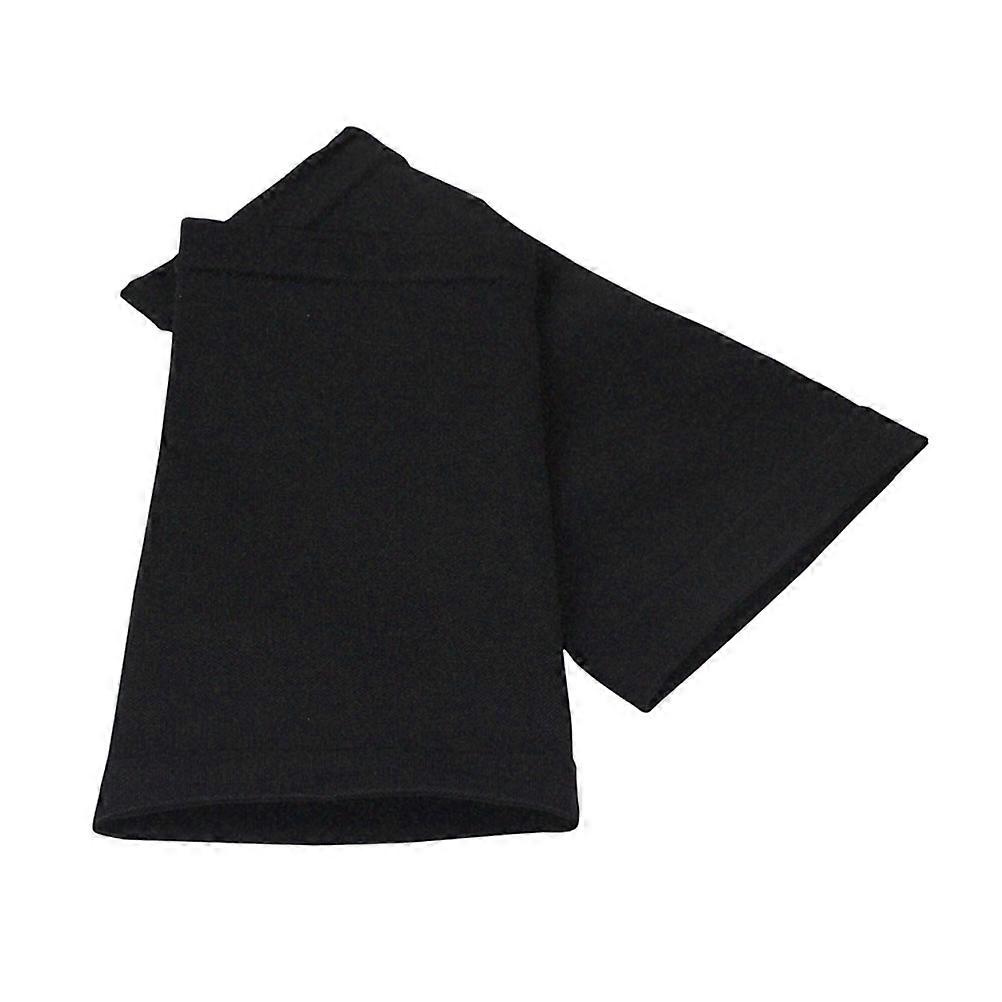 1 Pair Elastic Compression Arm Sleeves Slimming Shaper Protective Sleeves for Fitness (Black)
