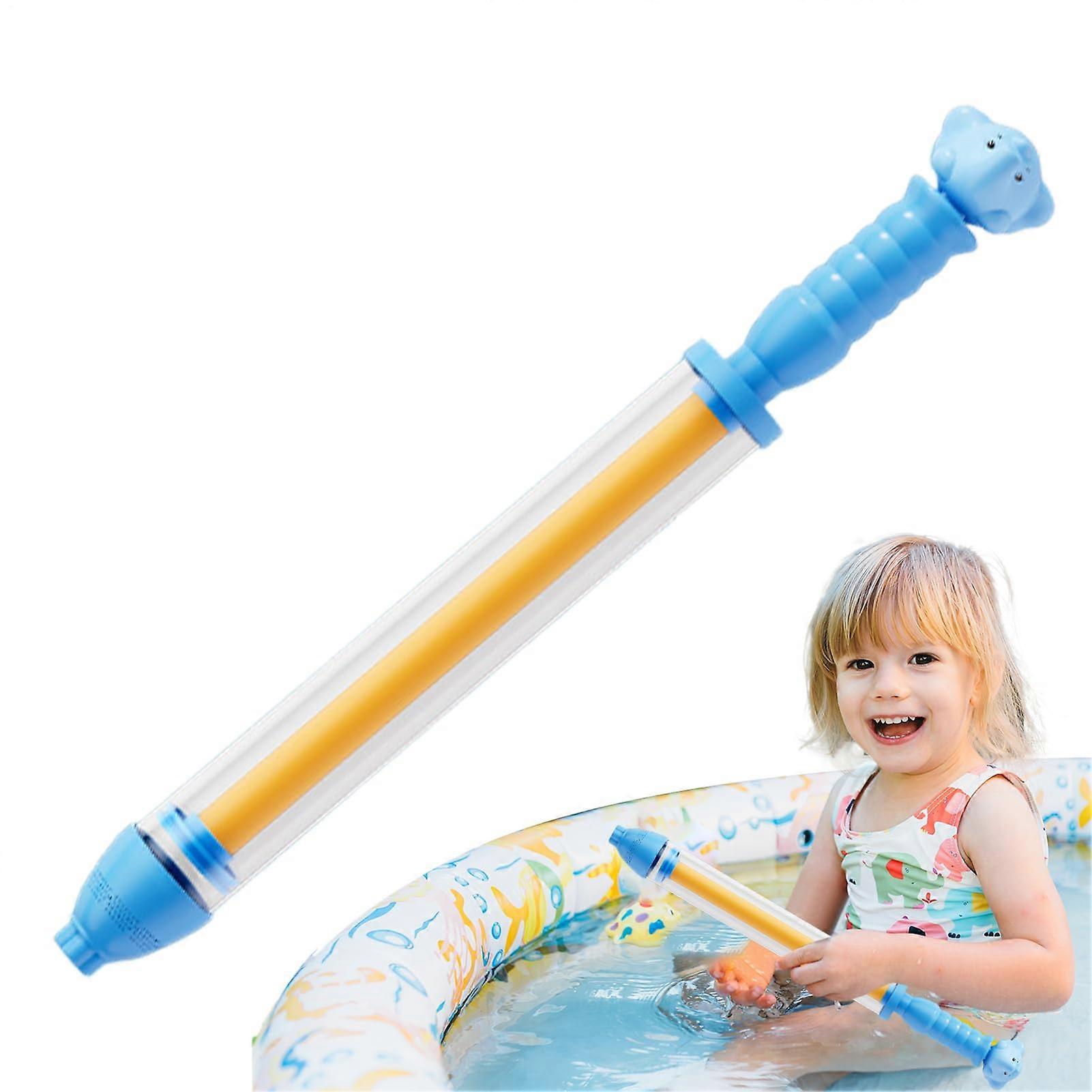 Water sprinkler toys for kids – Outdoor toys, lightweight and large capacity, for garden and family, with playful interactions, Blue