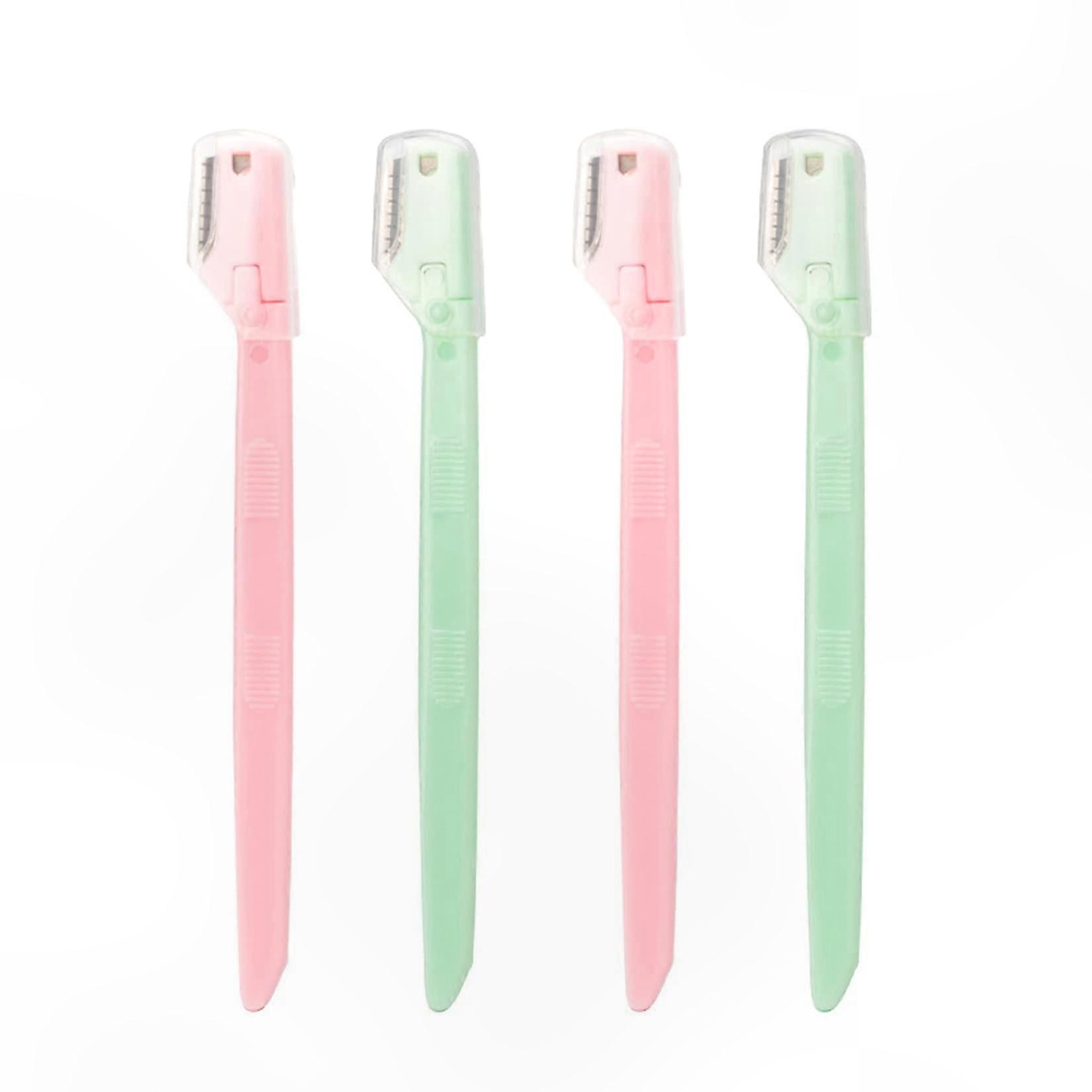4PCS Precision Brow Trimmer for Facial Grooming
