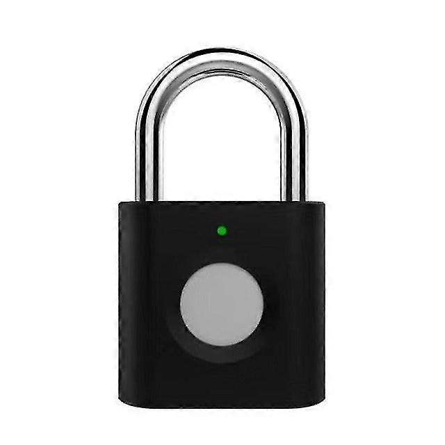 迷你智能指纹挂锁 USB 充电防水电子锁无钥匙防盗安全门锁行李箱