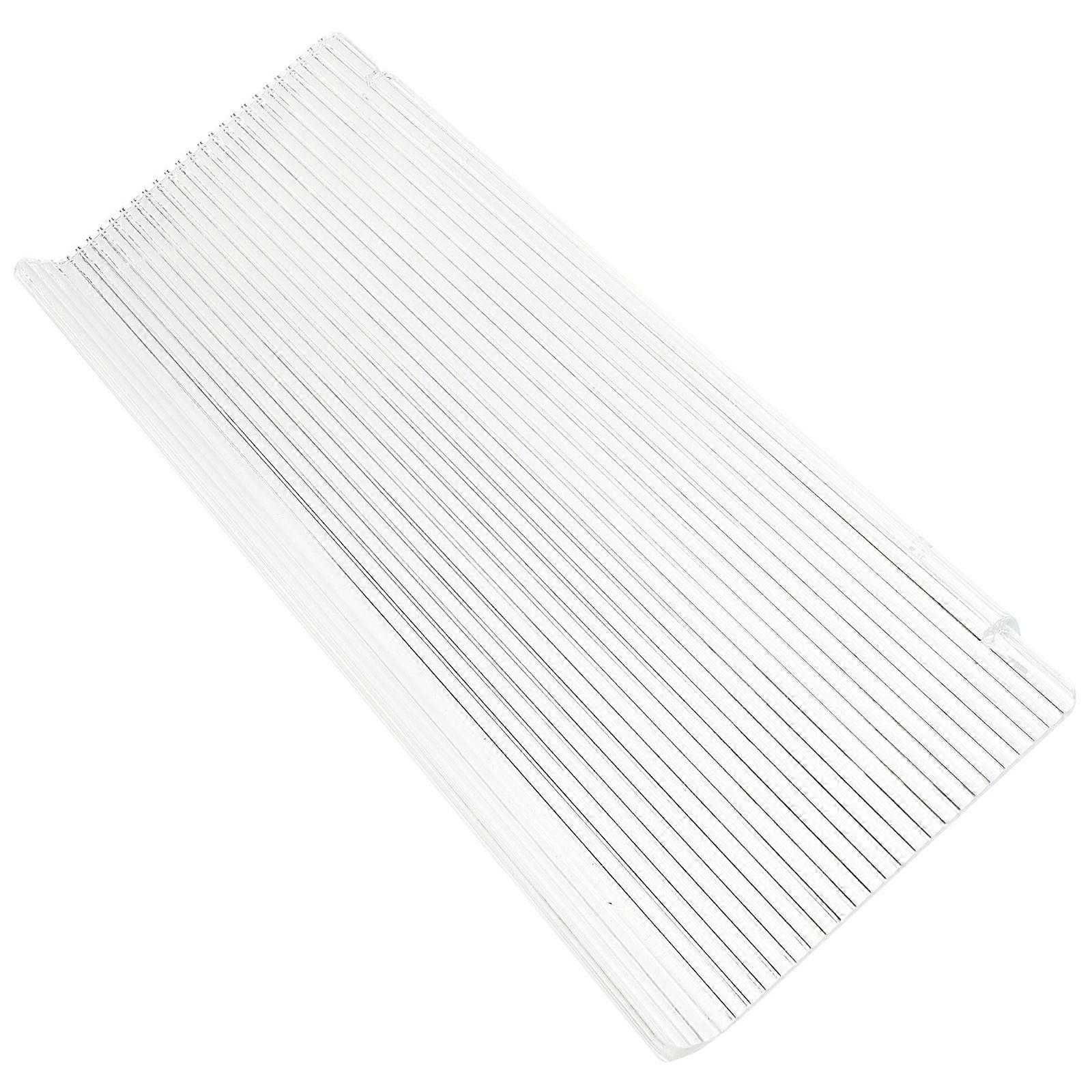 Rectangular Acrylic Toilet Supply Shelf Designed For Renters Bathroom Organization 1 Set