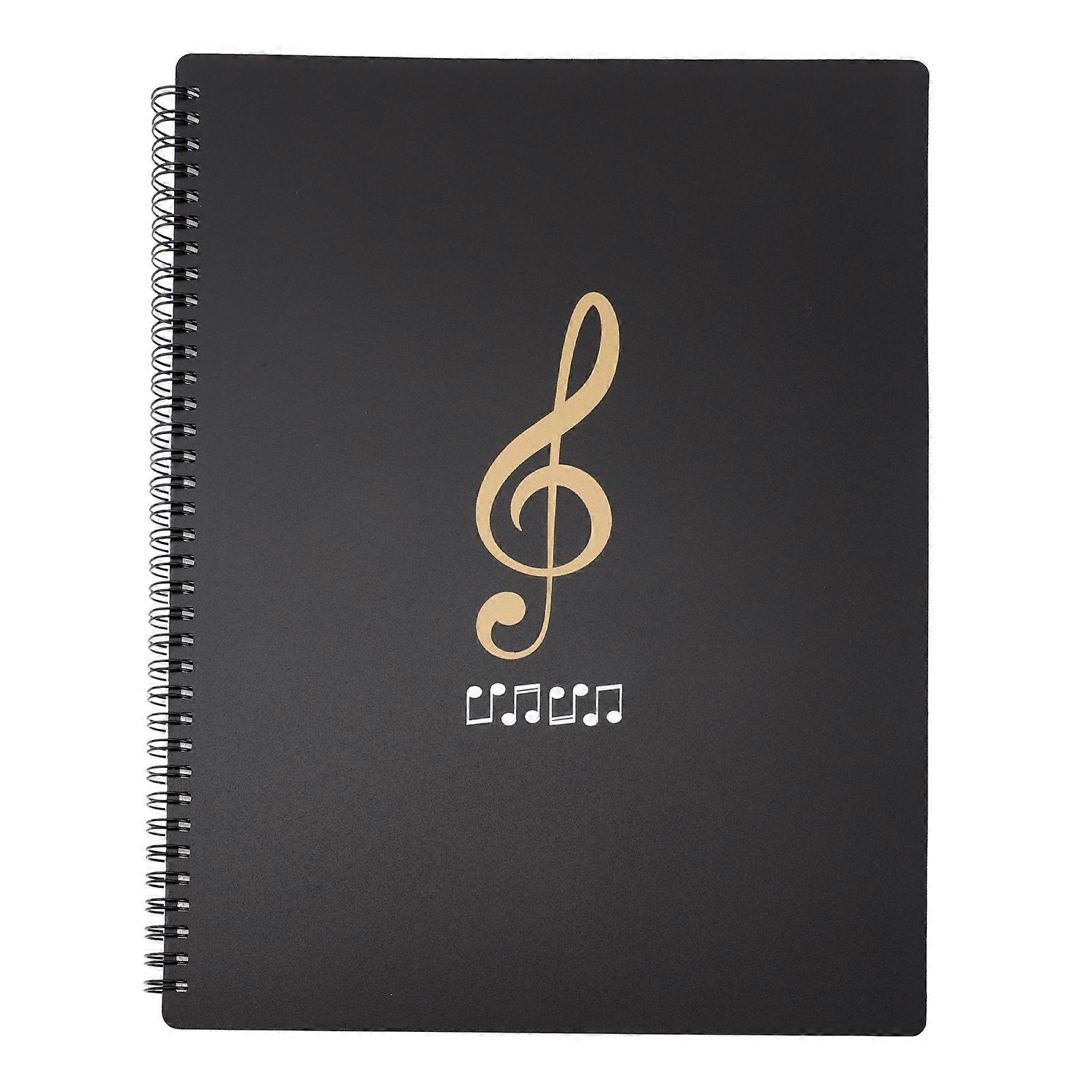 Professional Music Sheet Folder For Document Organization Designed For Office Workers Waterproof With A4 Dimensions 1Pcs