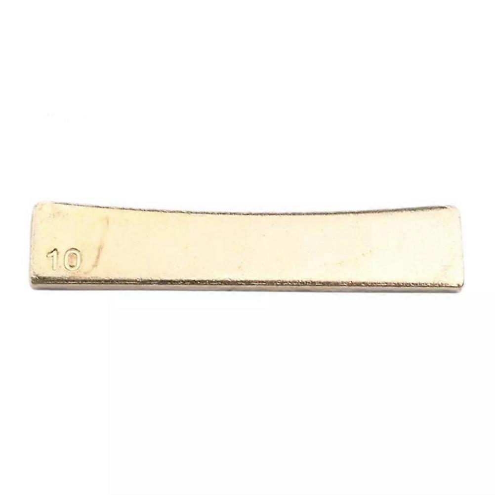 Luthier Tools Golden Guitar 10 Radius Fret Press Caul Insert For Guitar Assembly Professionals 7 X 2 Cm 1Set
